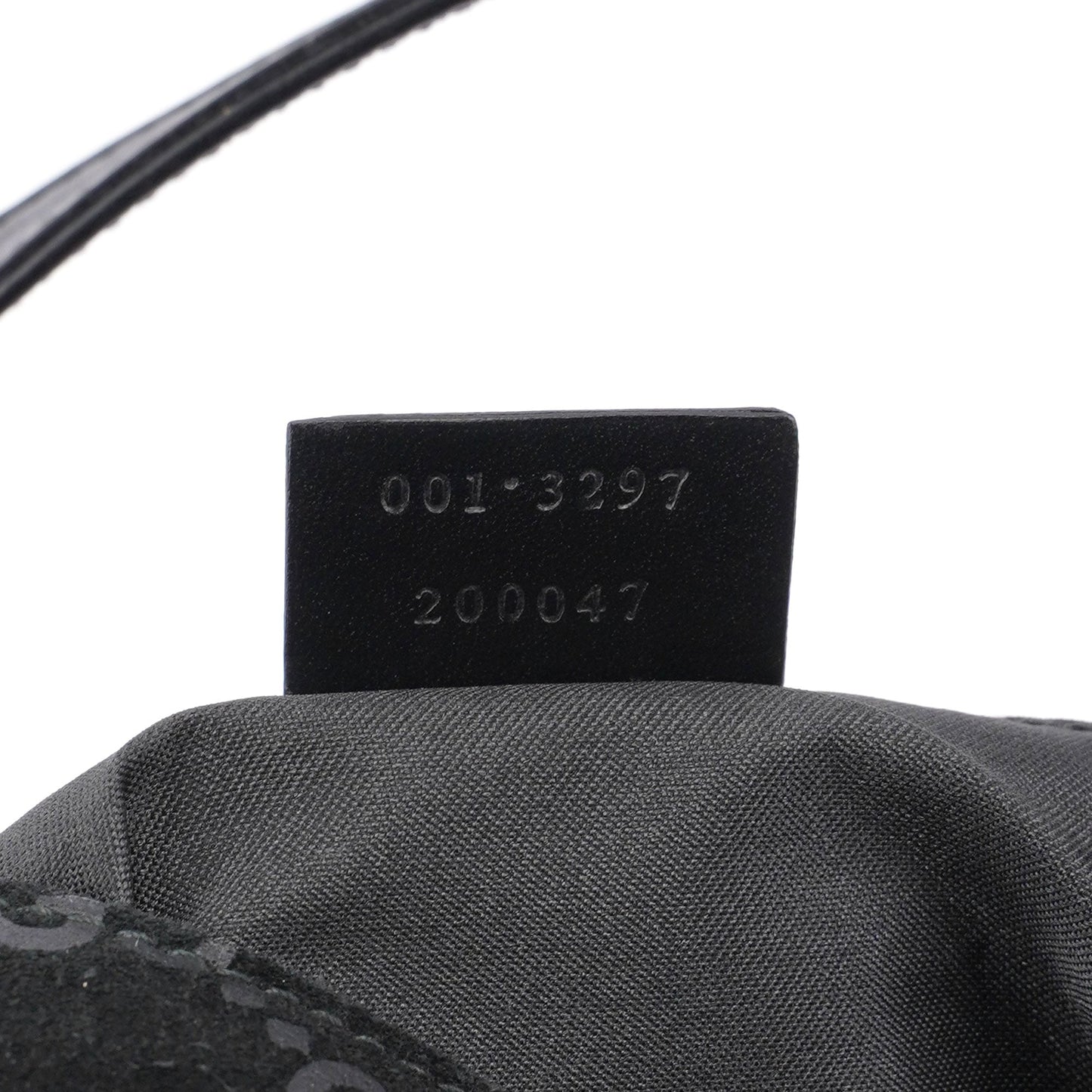 Black Suede GG Hobo Shoulder Bag