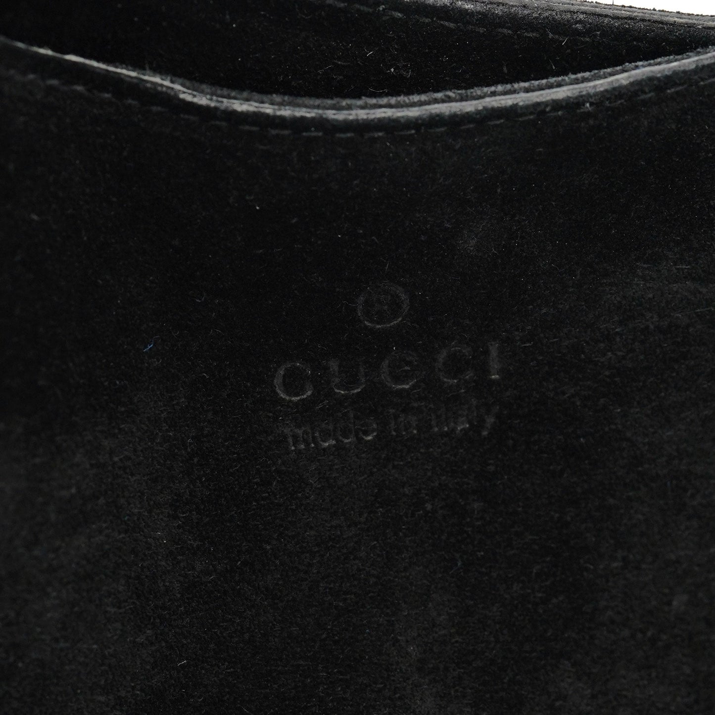 Black Suede Hobo Shoulder Bag