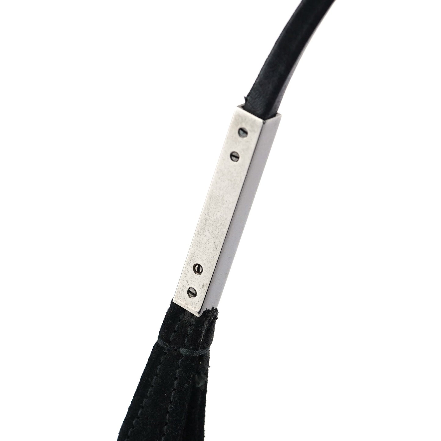 Black Suede Hobo Shoulder Bag