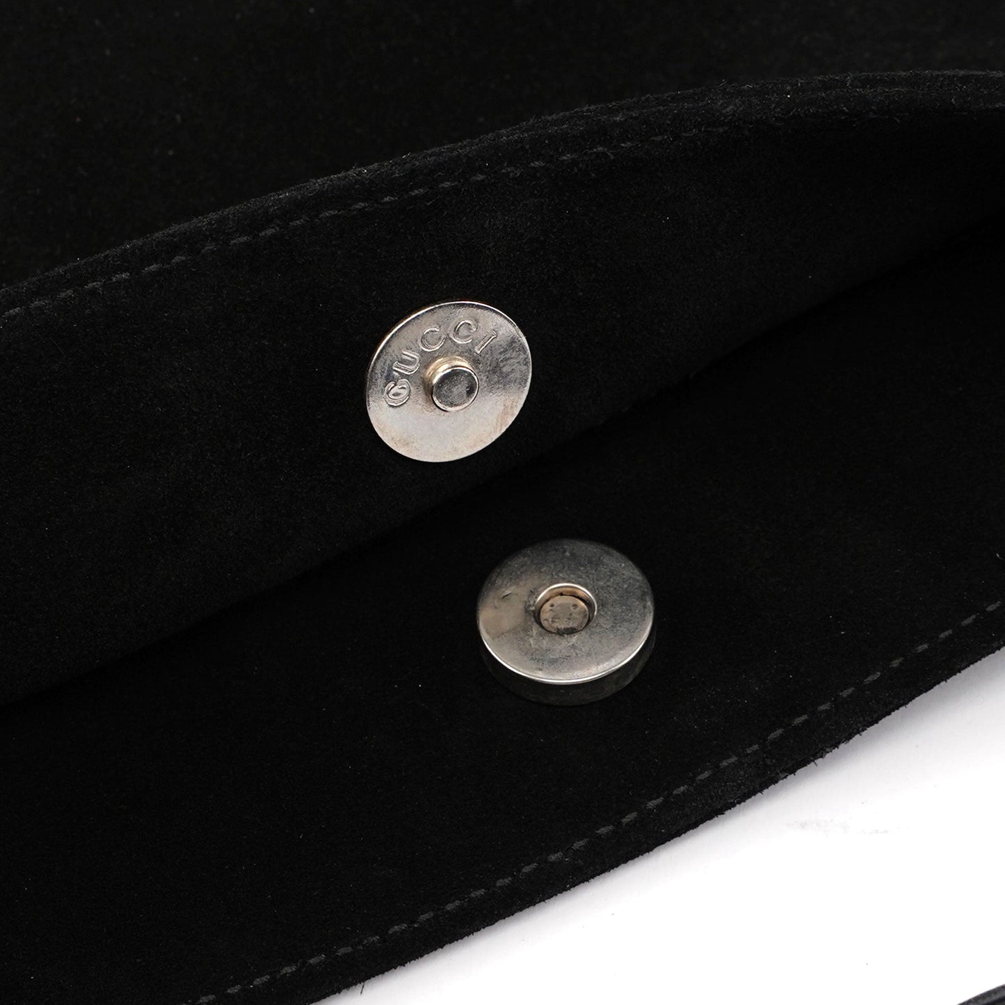 Black Suede Shoulder Bag