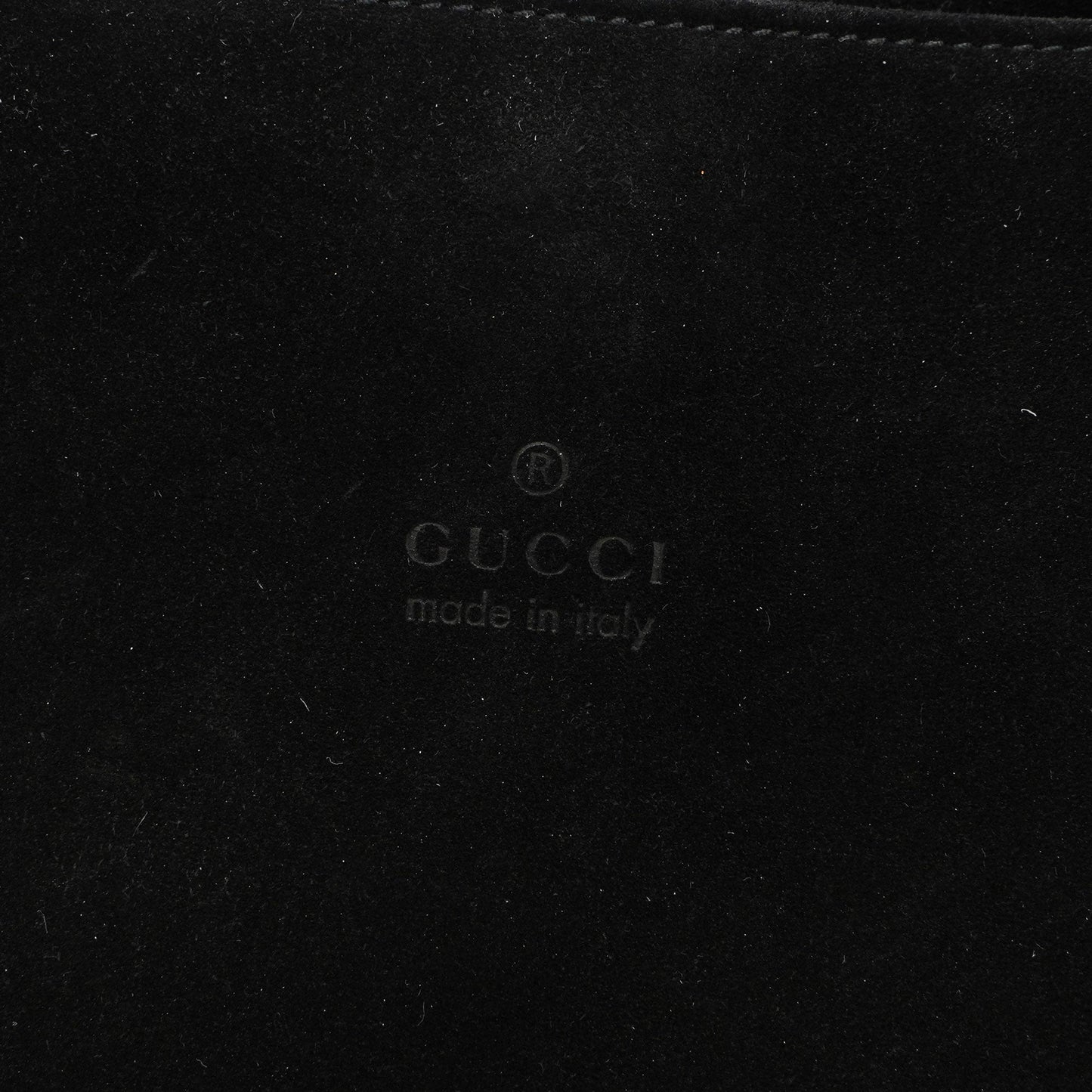 Black Suede Shoulder Bag