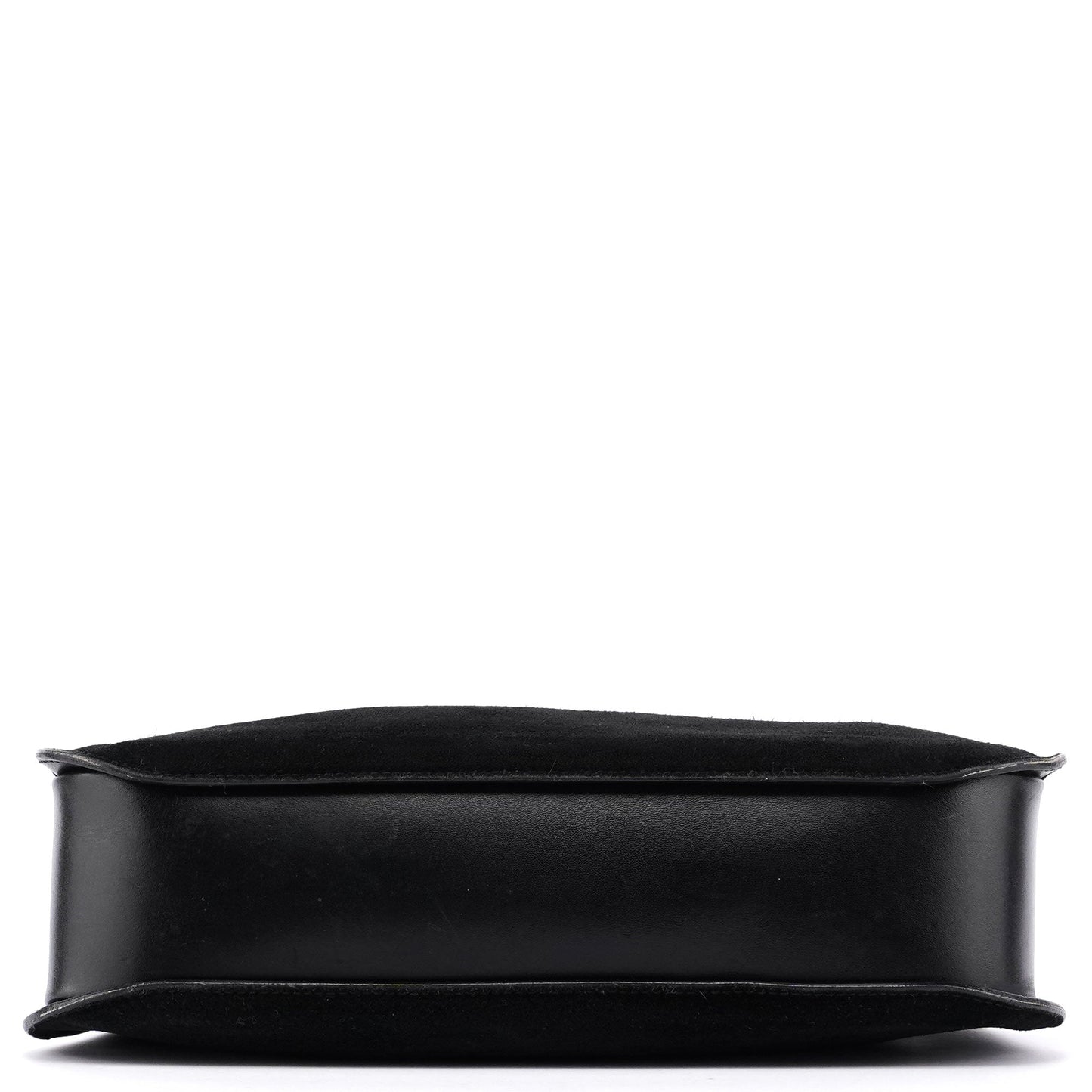 Black Suede Shoulder Bag
