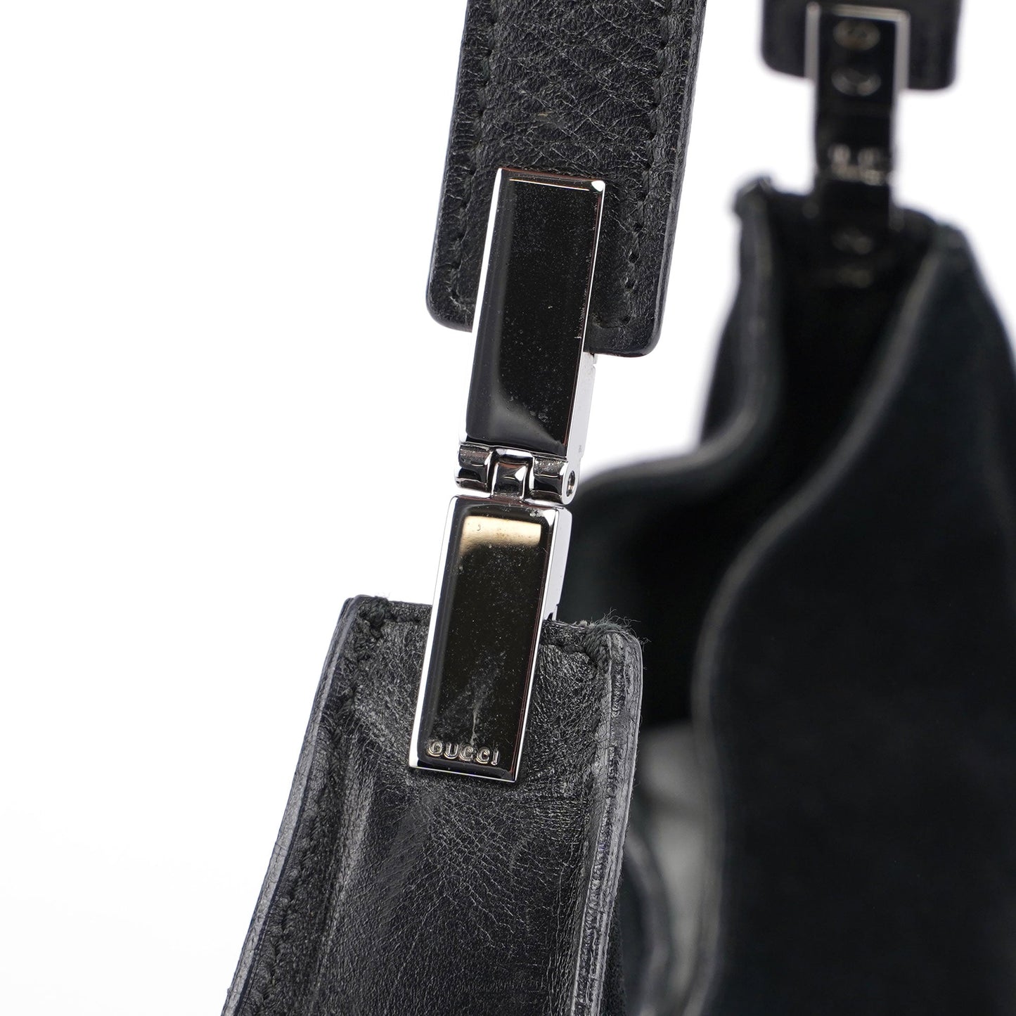 Black Suede Shoulder Bag