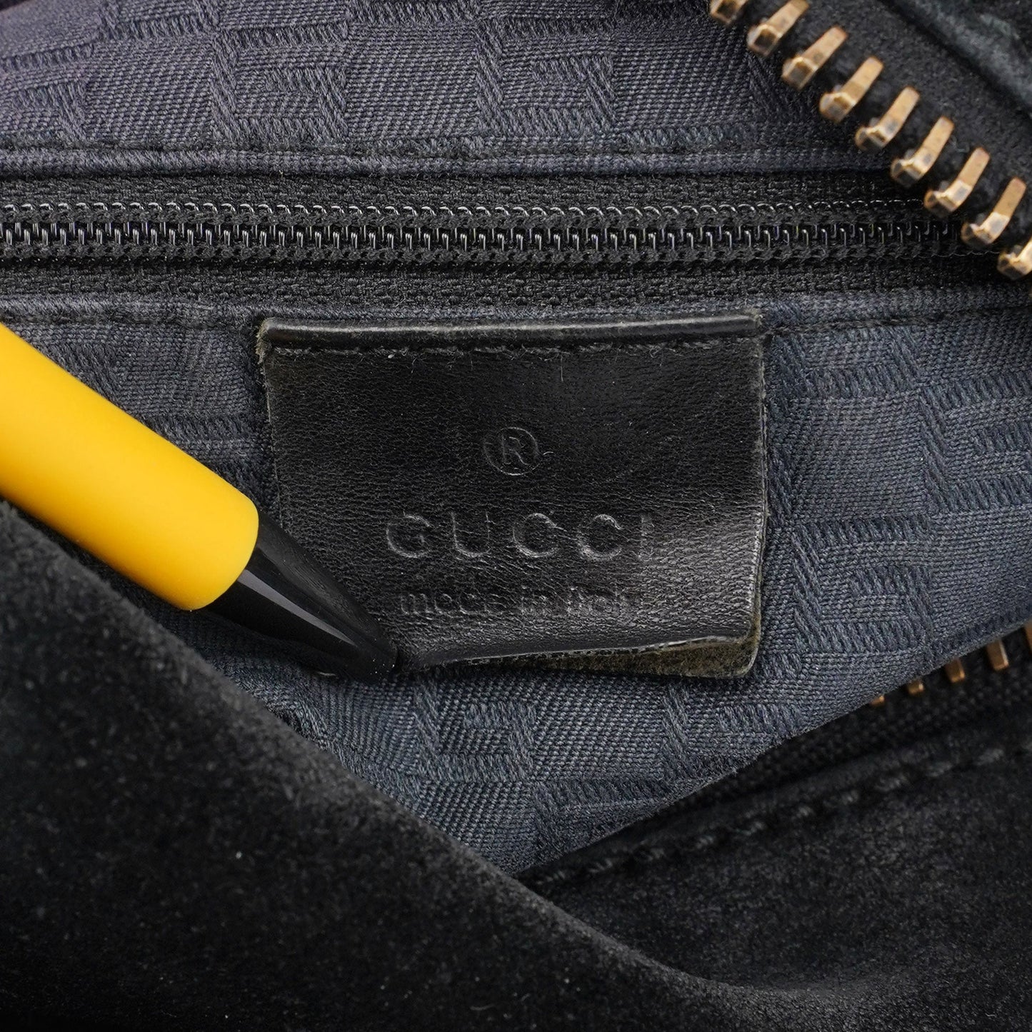 Black Suede Shoulder Bag