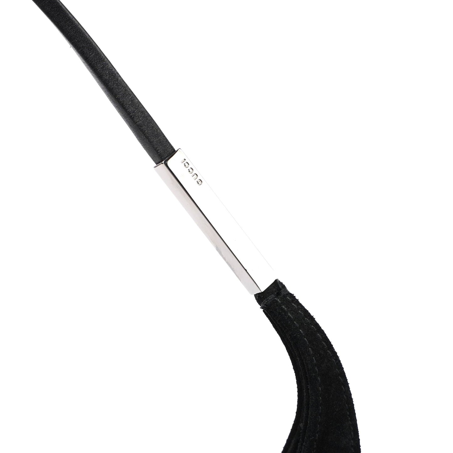 Black Suede Shoulder Bag