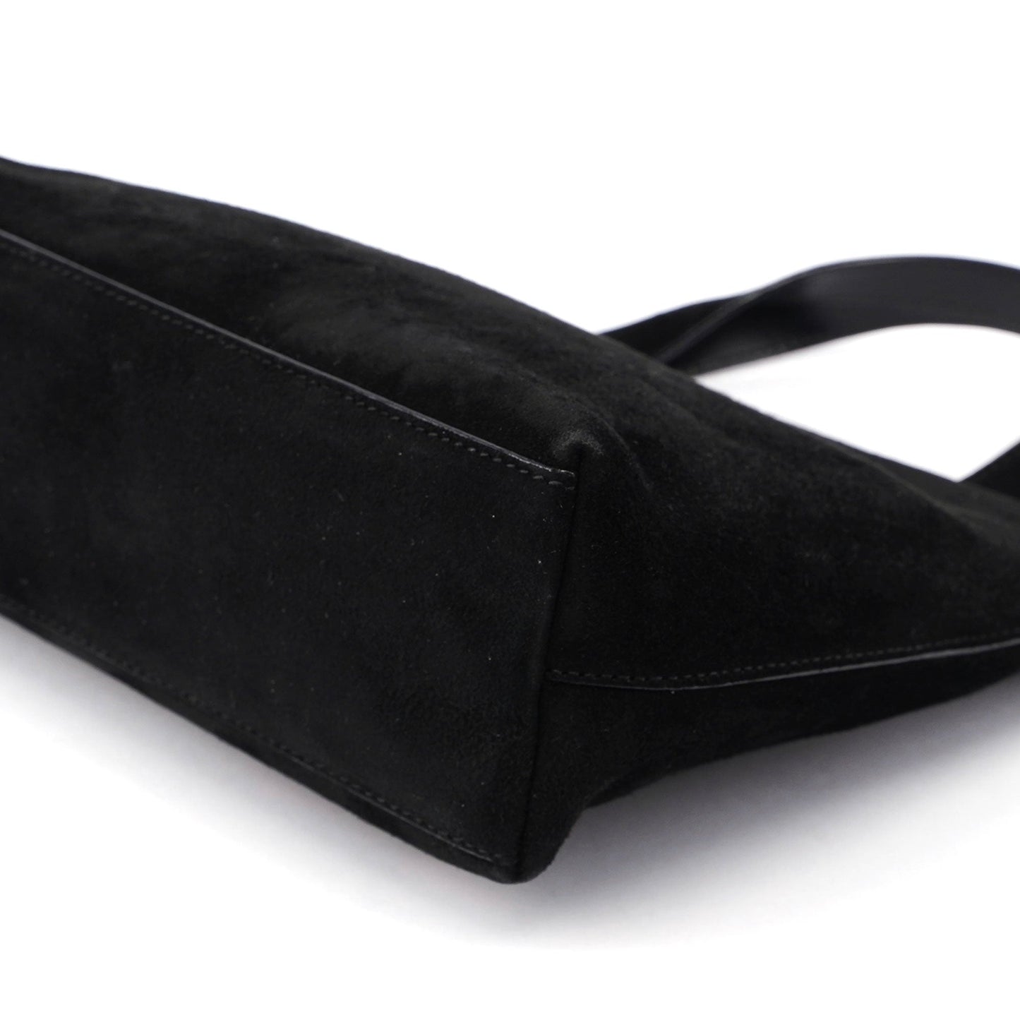 Black Suede Square G Mini Tote