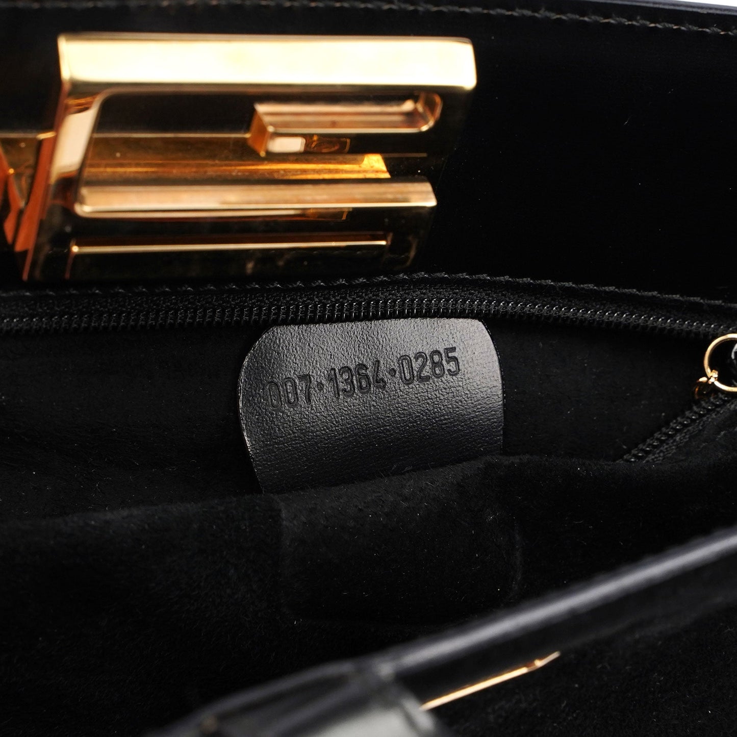 Black Suede Square G Mini Tote