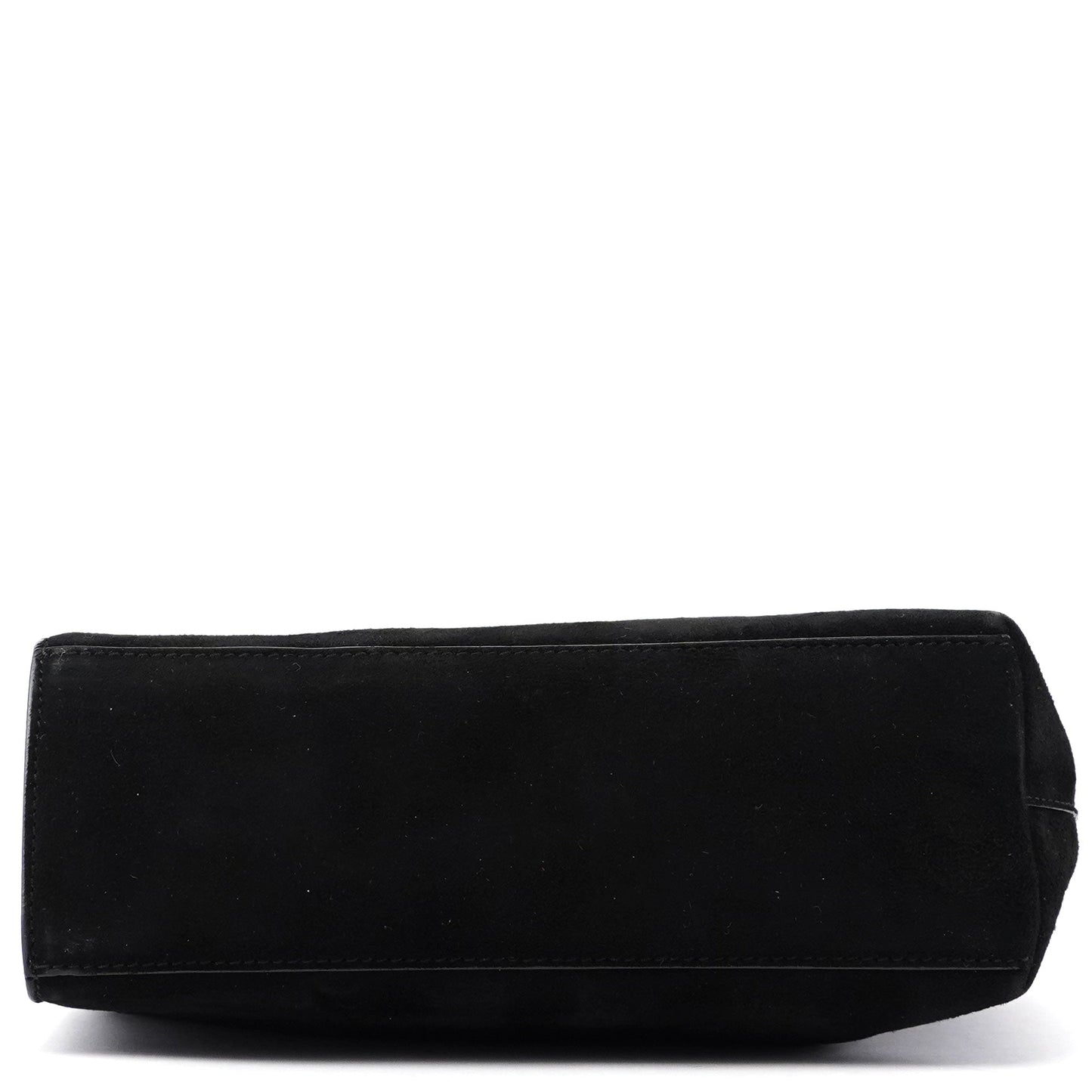Black Suede Square G Mini Tote