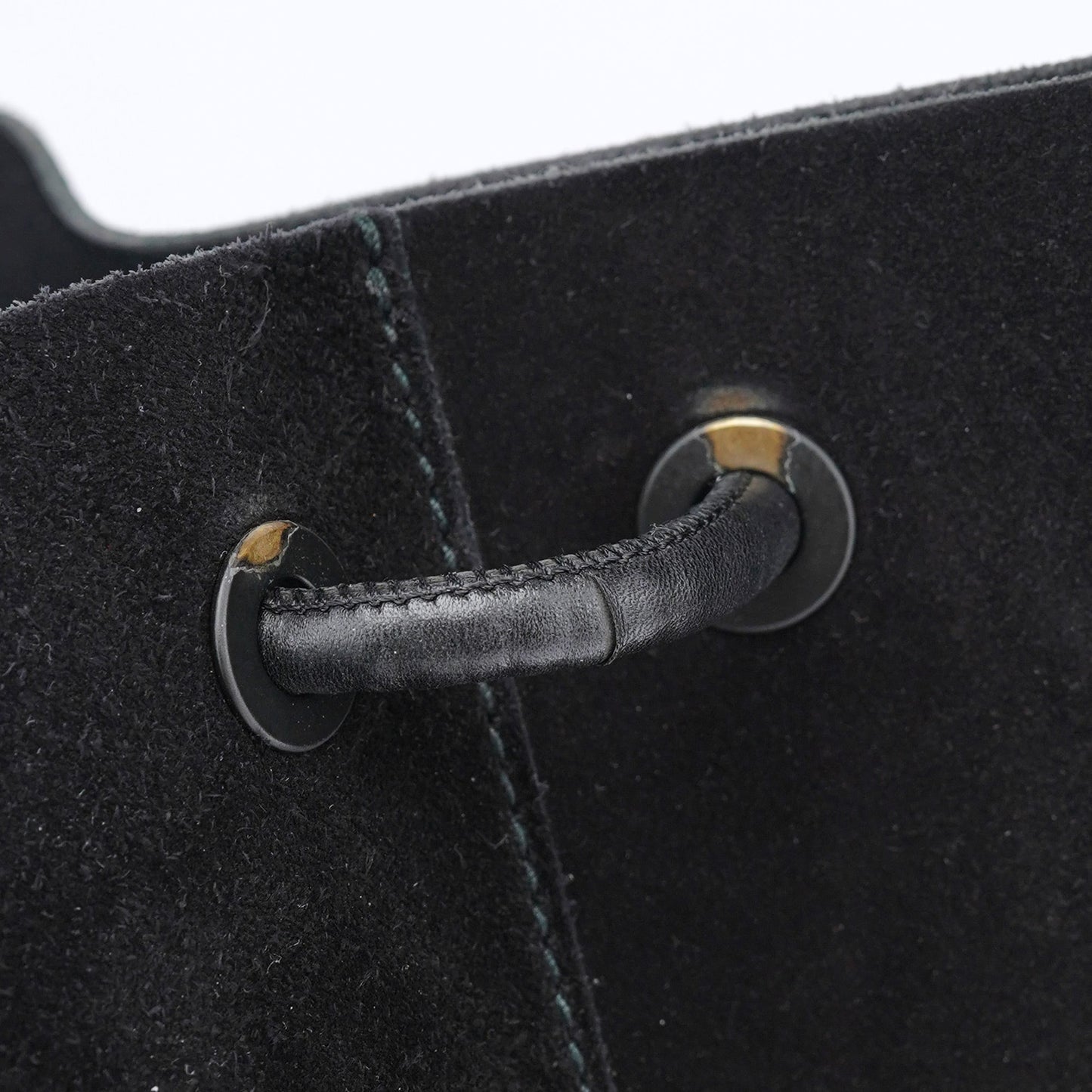 Black Suede Tote Bag