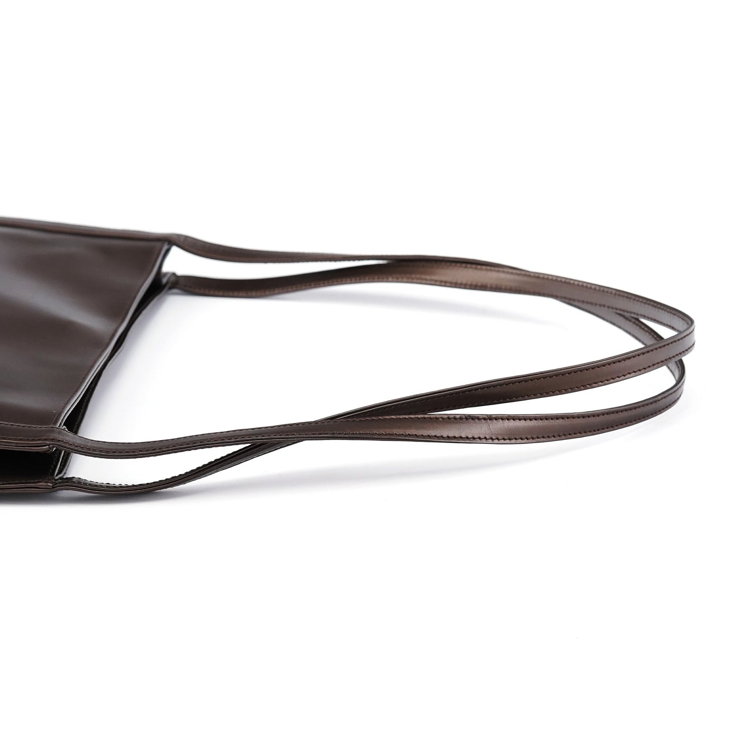 Bronze Calfskin Hobo Shoulder Bag