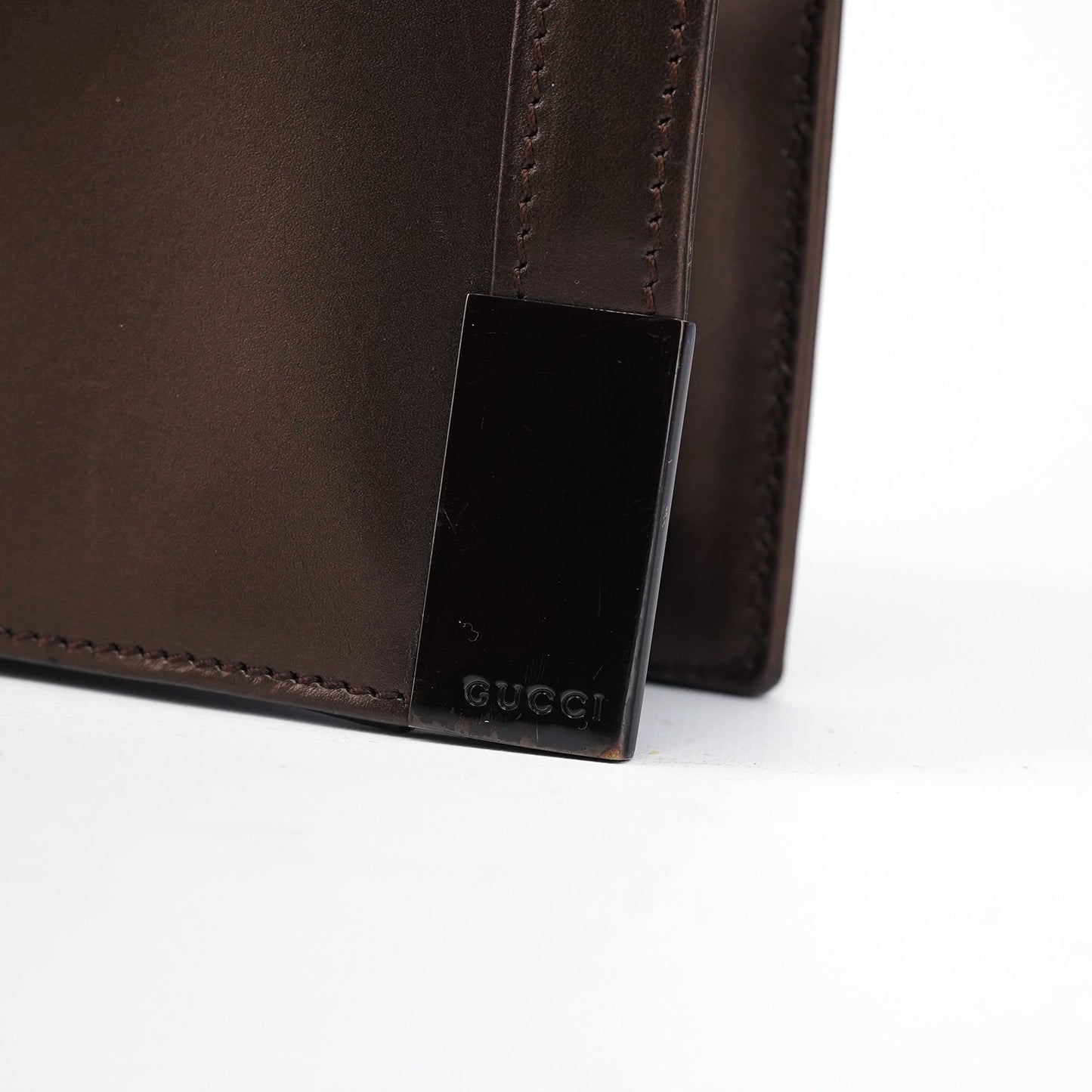 Bronze Calfskin Hobo Shoulder Bag