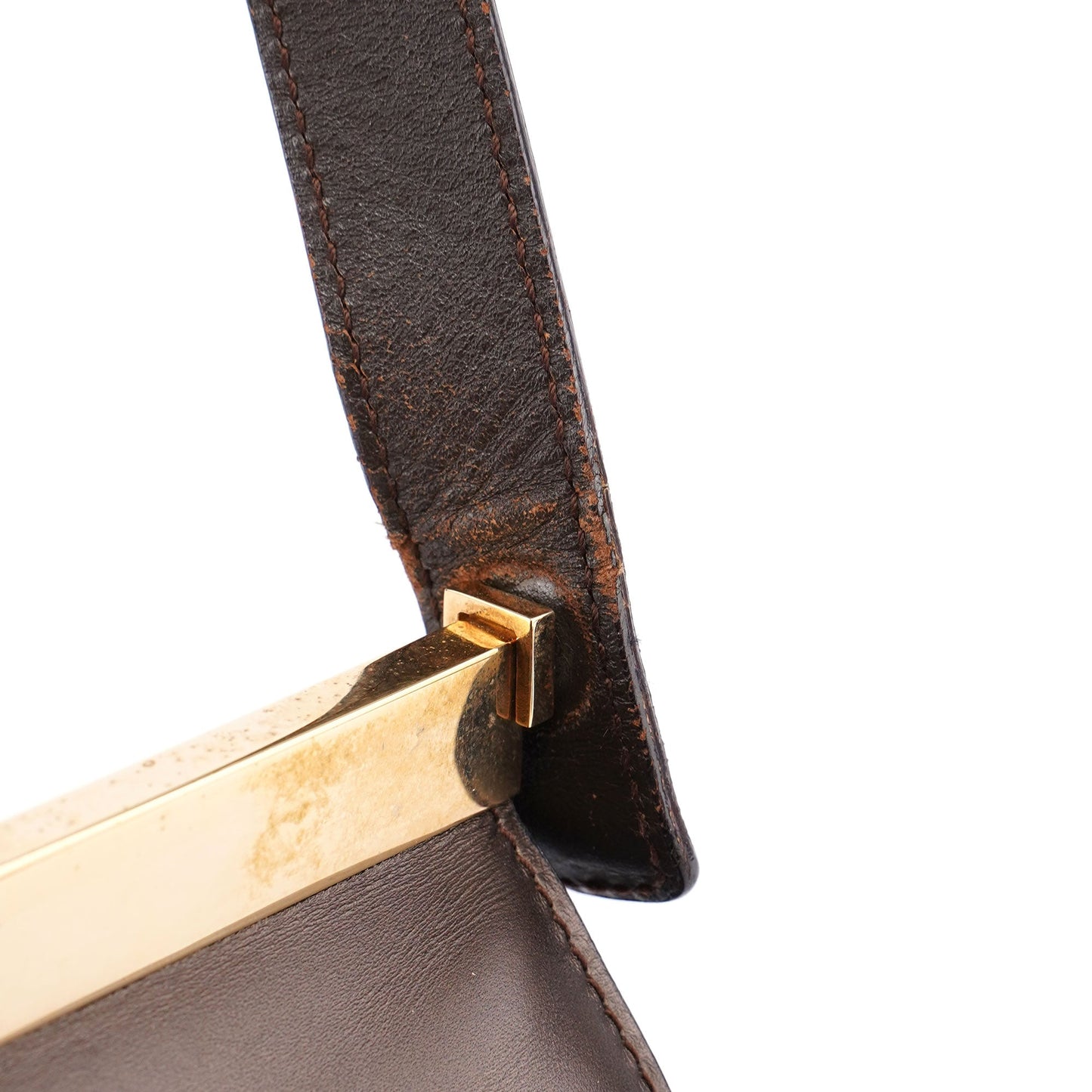 Bronze Gold Plate Shoulder Bag
