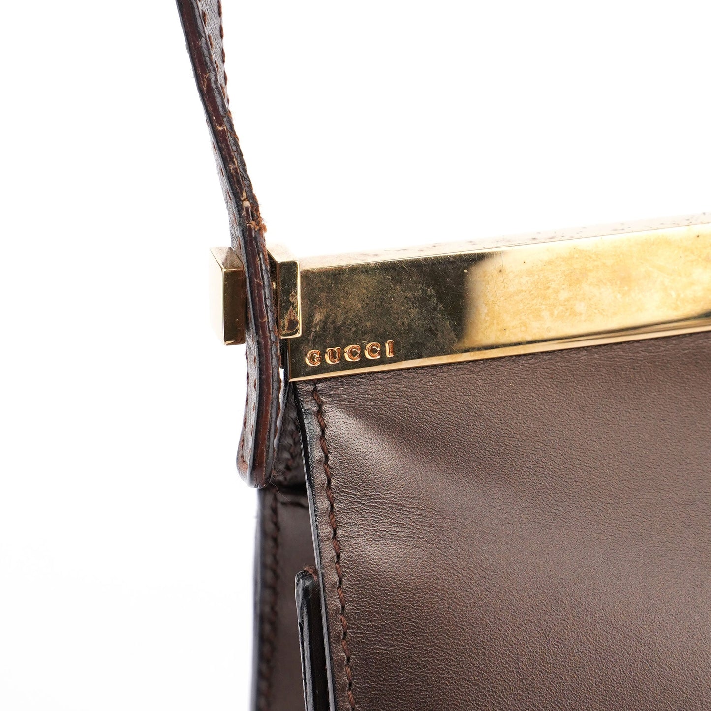 Bronze Gold Plate Shoulder Bag