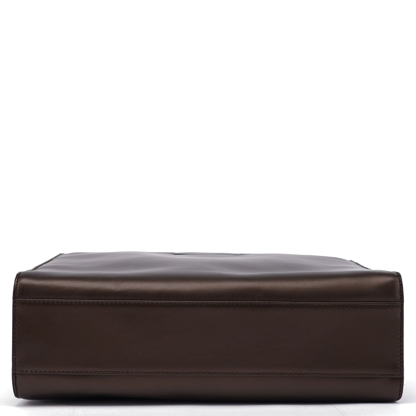 Bronze Leather 2-Way Tote Bag