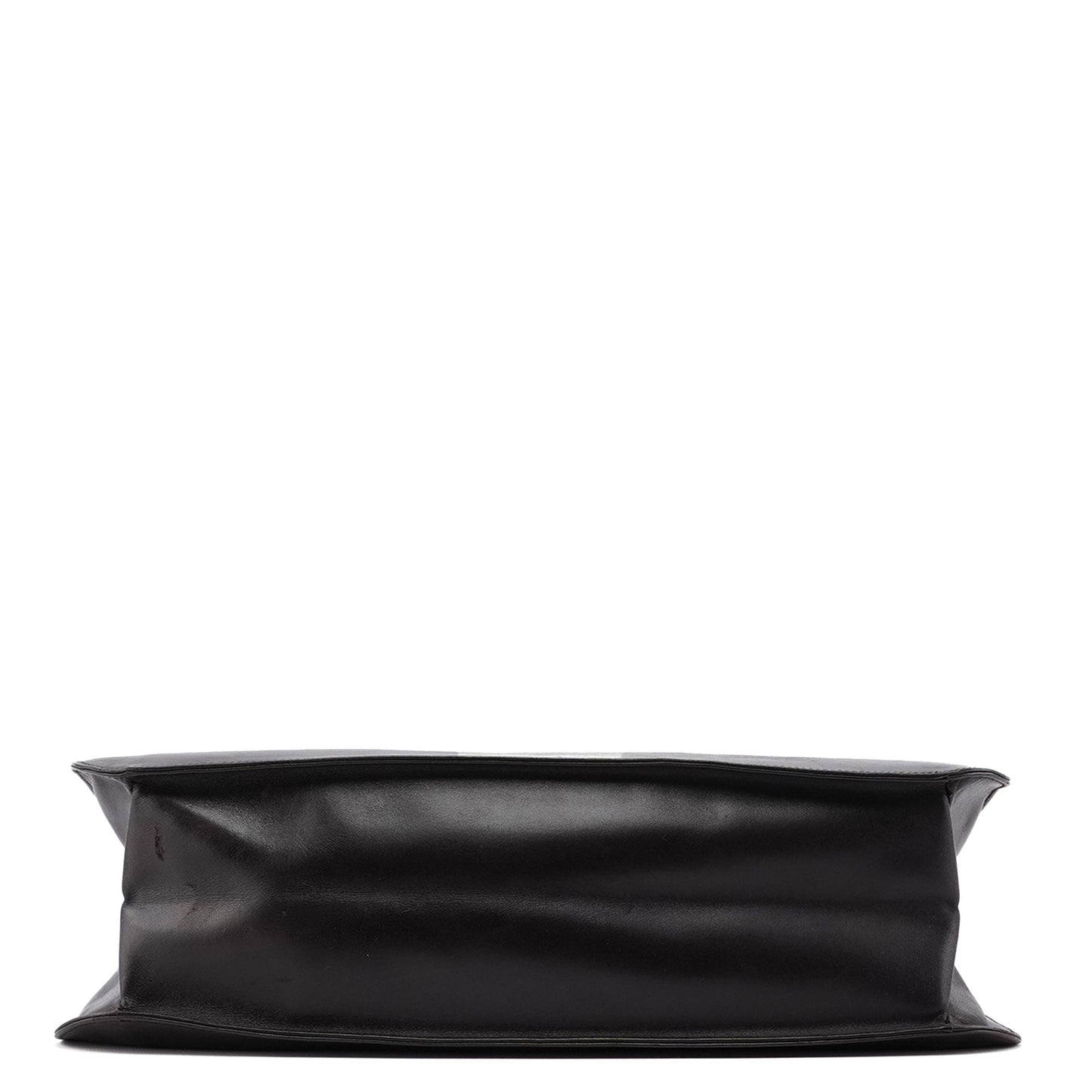 Brown Calfskin Hobo Shoulder Bag