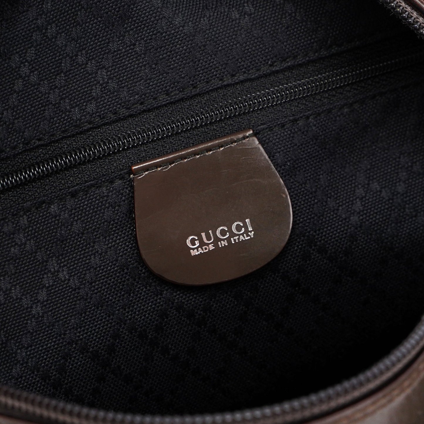 Brown Canvas Bamboo Shoulder