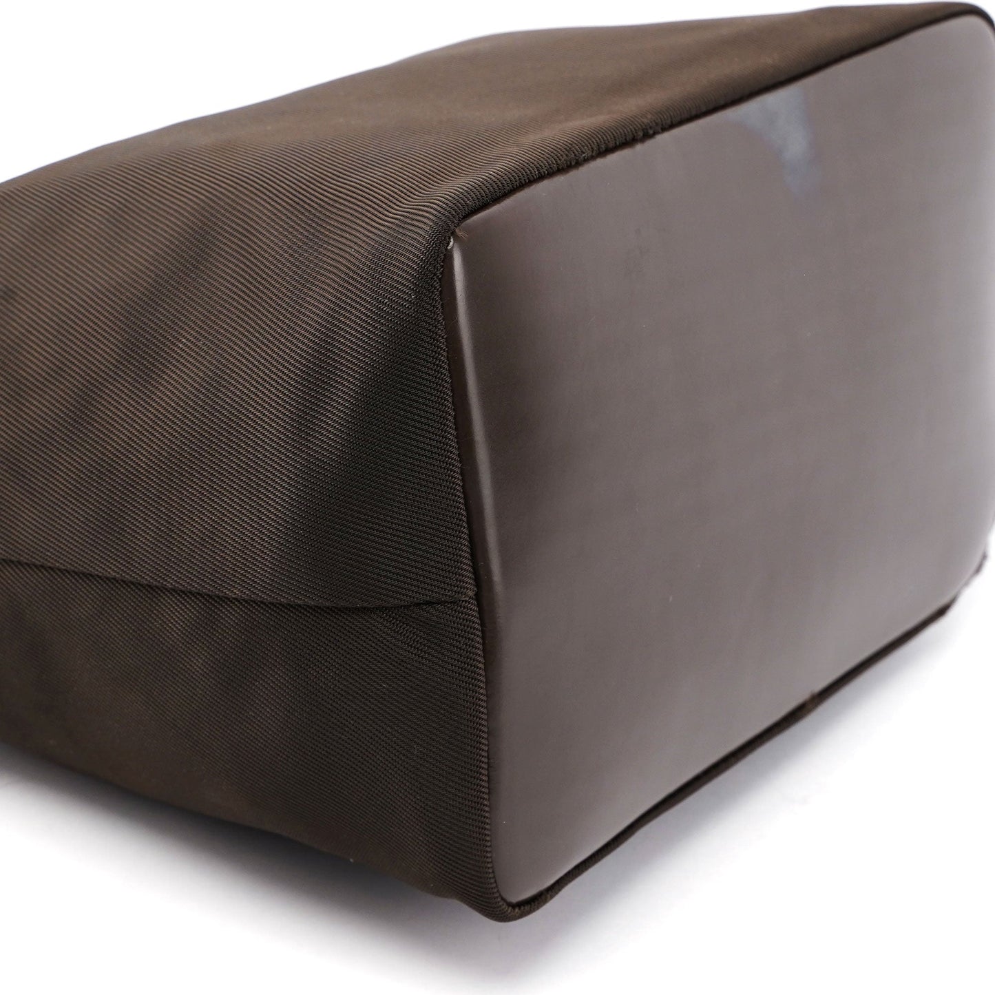 Brown Canvas Bamboo Shoulder