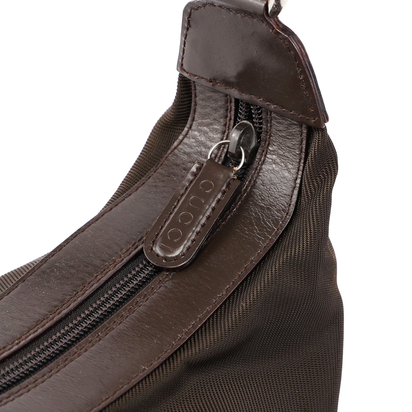 Brown Canvas Bamboo Shoulder