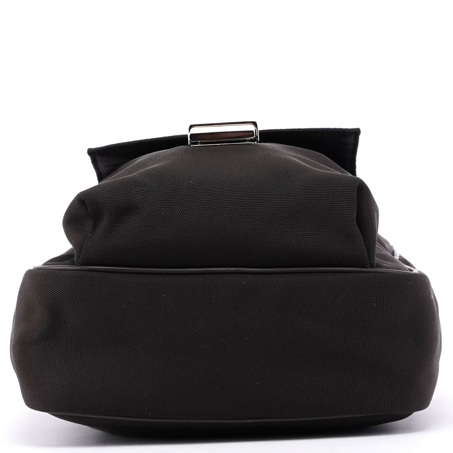 Brown Canvas Crossbody Bag