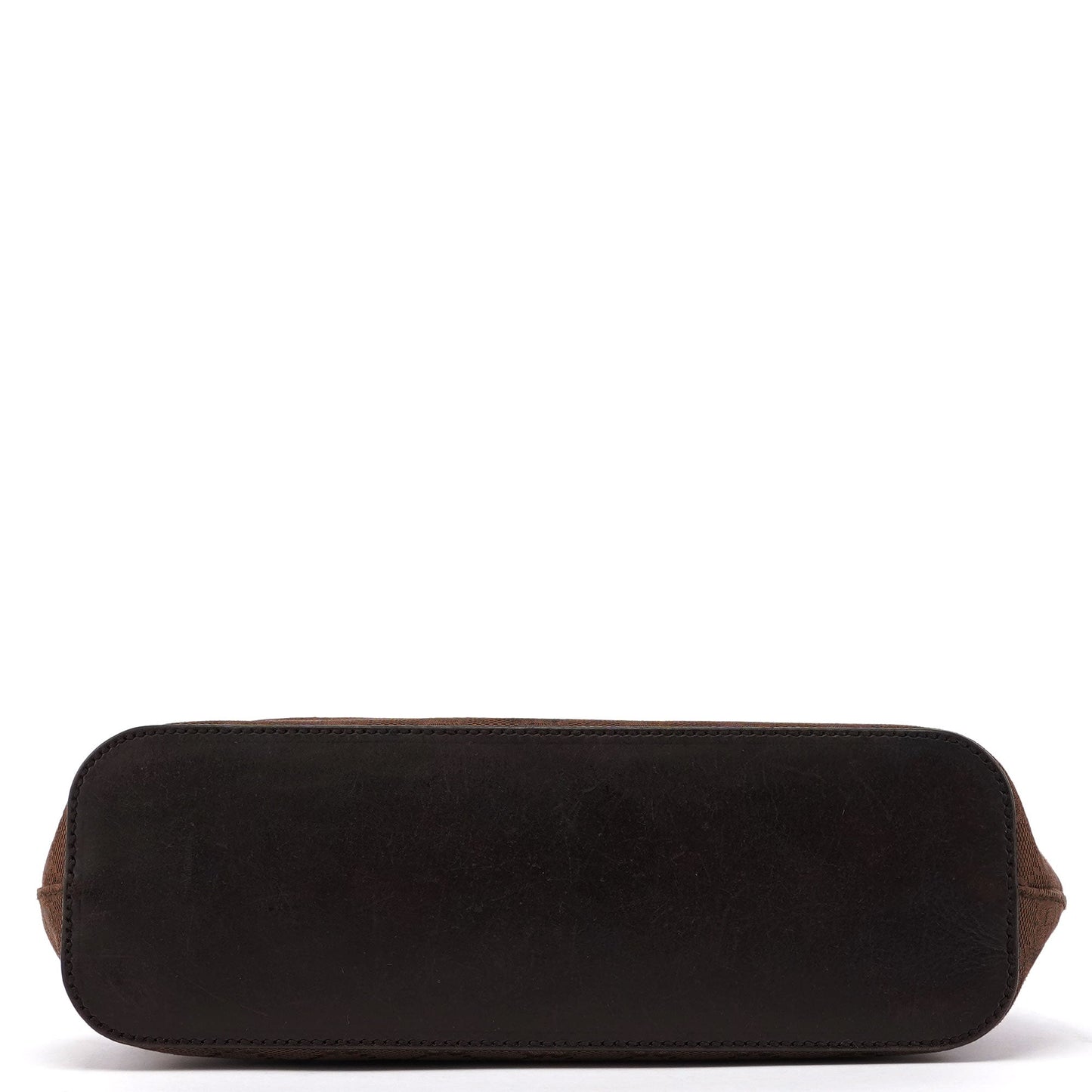 Brown Canvas GG Hobo Shoulder Bag