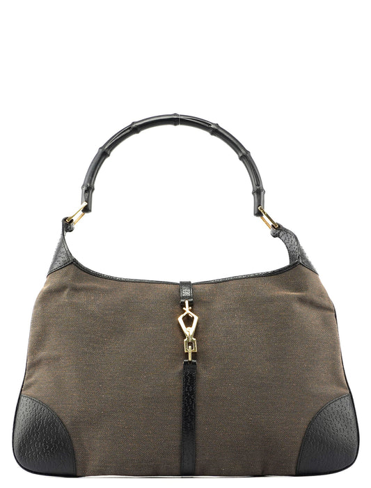 Brown Canvas Jackie Bamboo