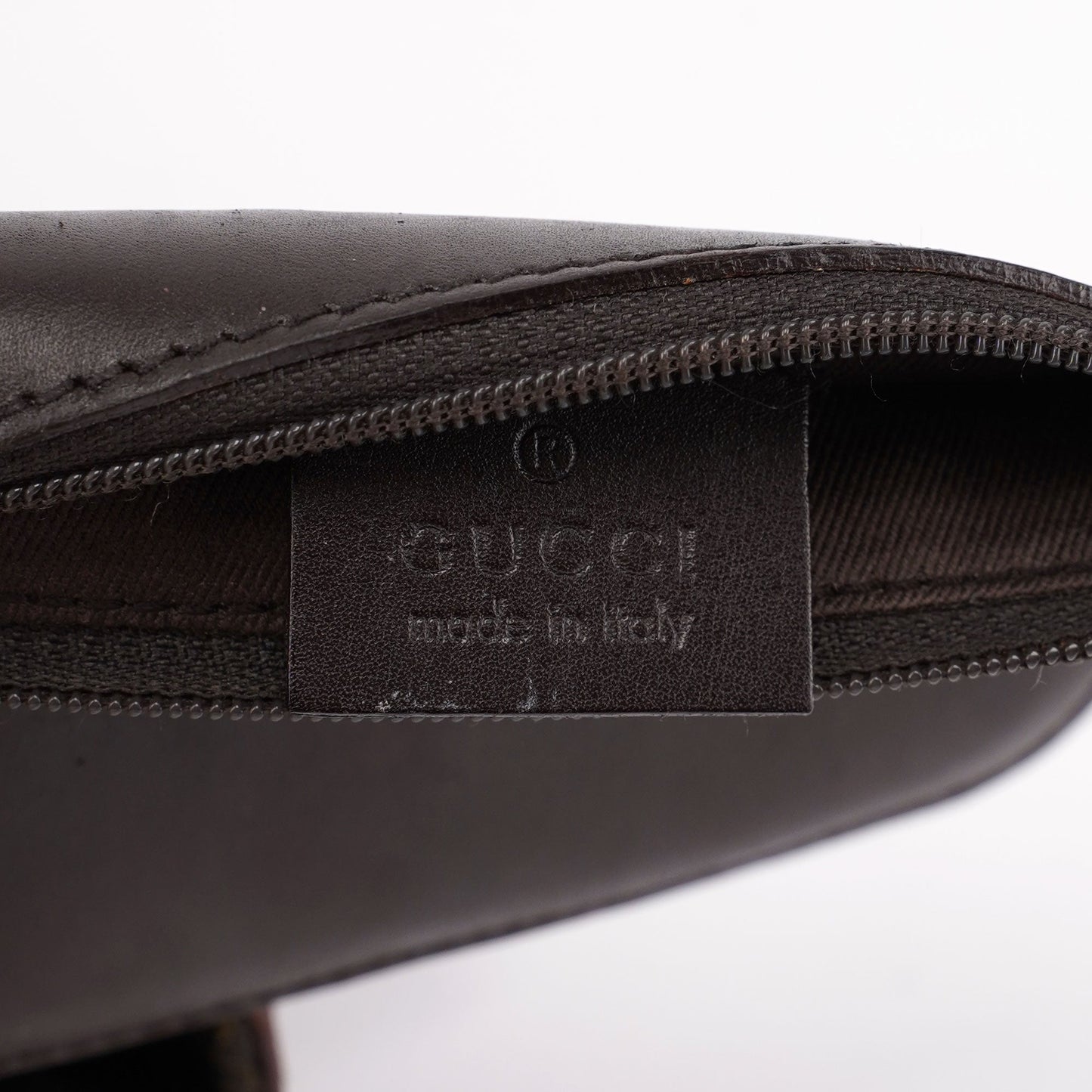 Brown Canvas Leather GG Tote