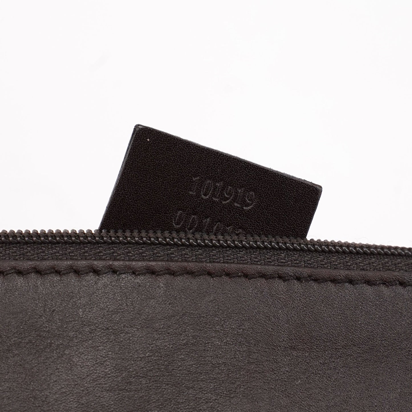 Brown Canvas Leather GG Tote