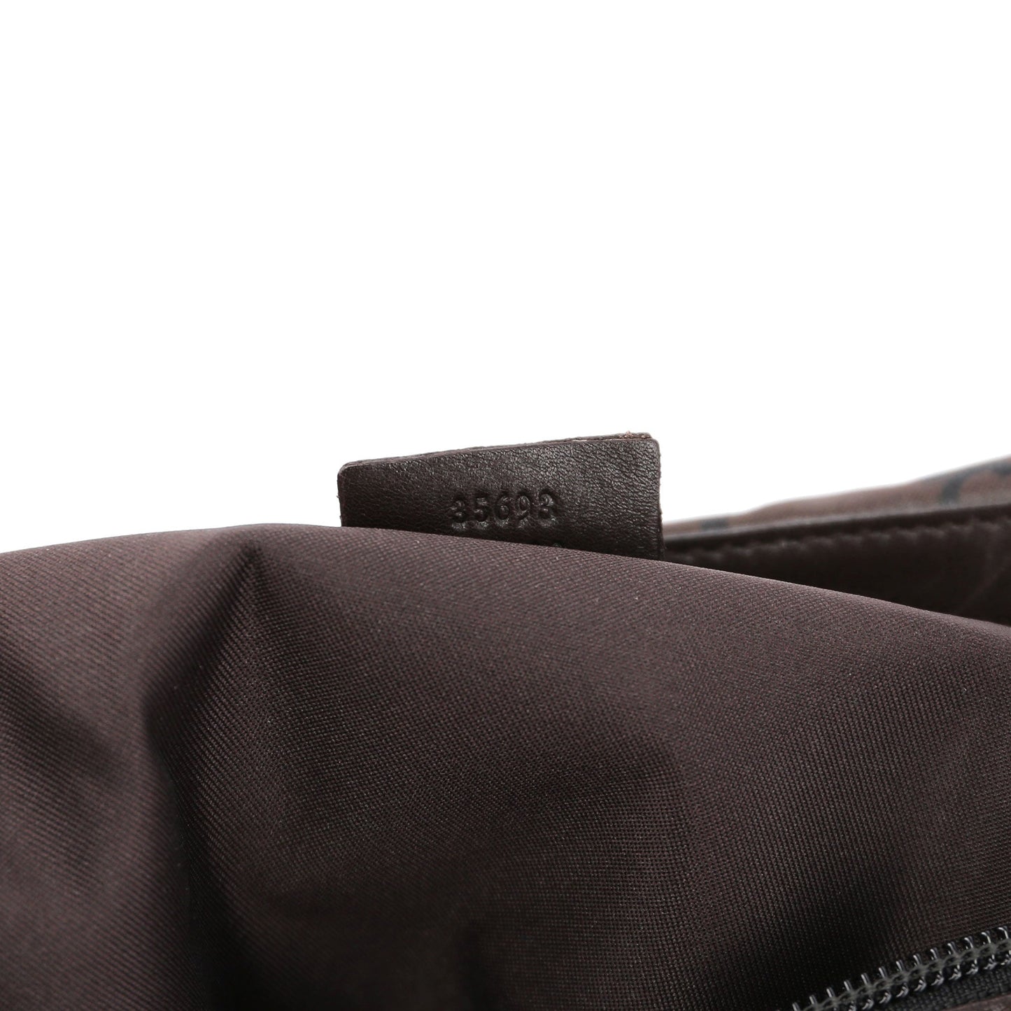 Brown GG Bamboo Shoulder Bag