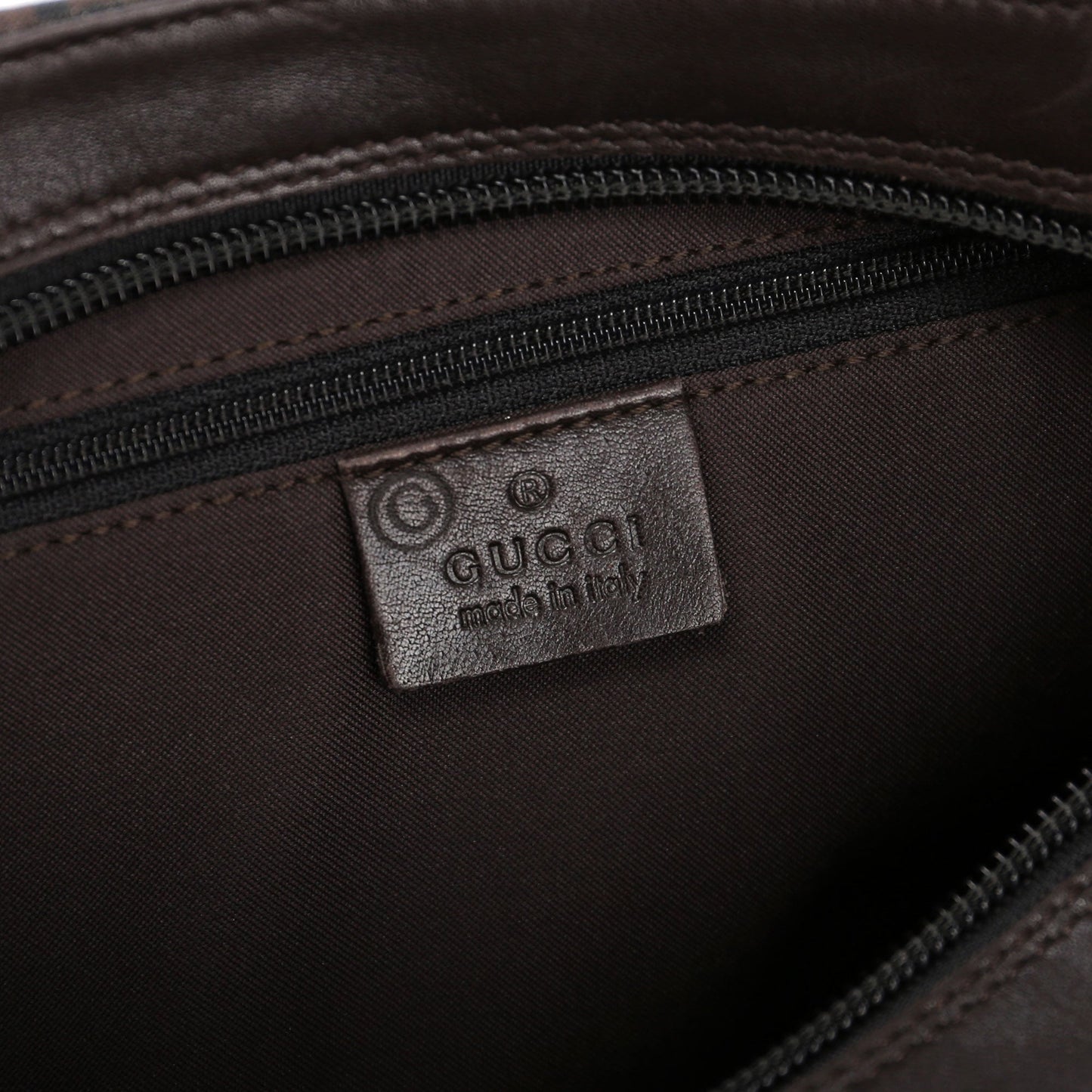 Brown GG Bamboo Shoulder Bag