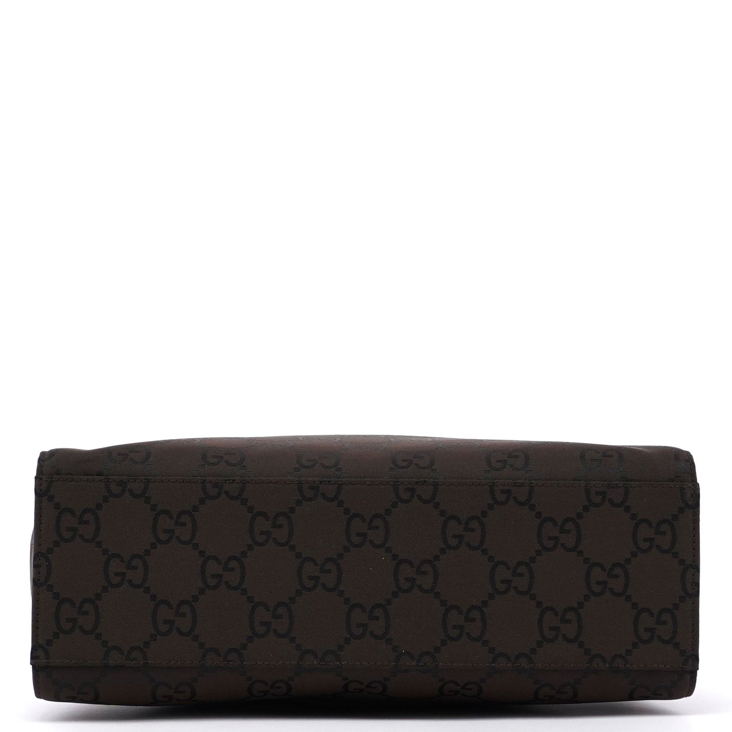 Brown GG Bamboo Tote 2way