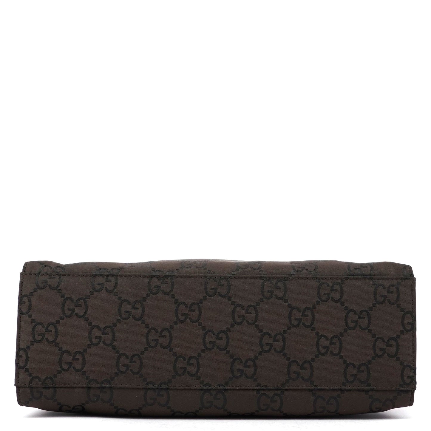 Brown GG Bamboo Tote