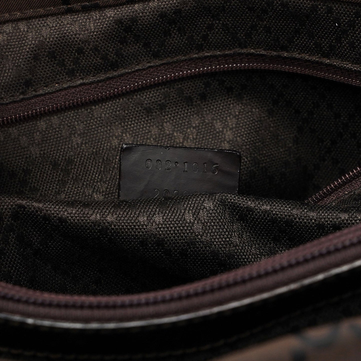 Brown GG Bamboo Tote