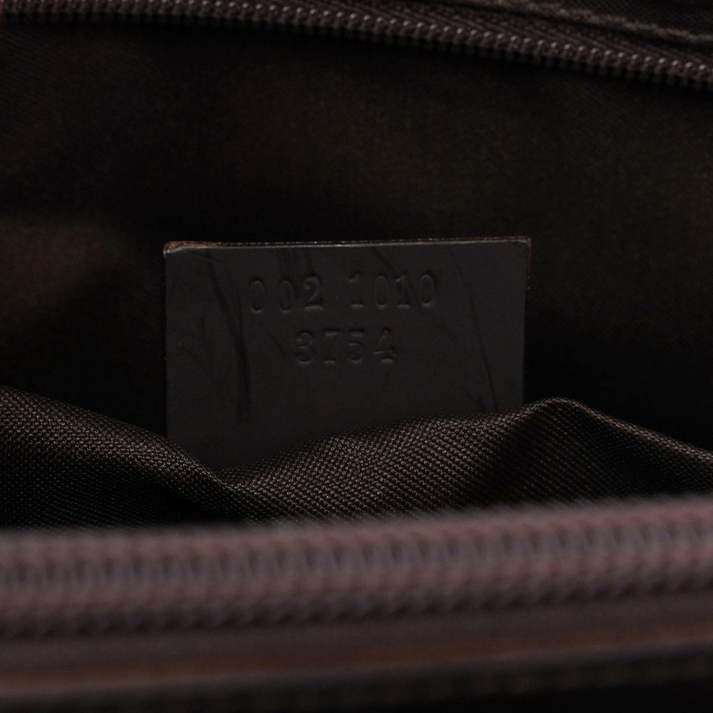 Brown GG Bamboo Tote