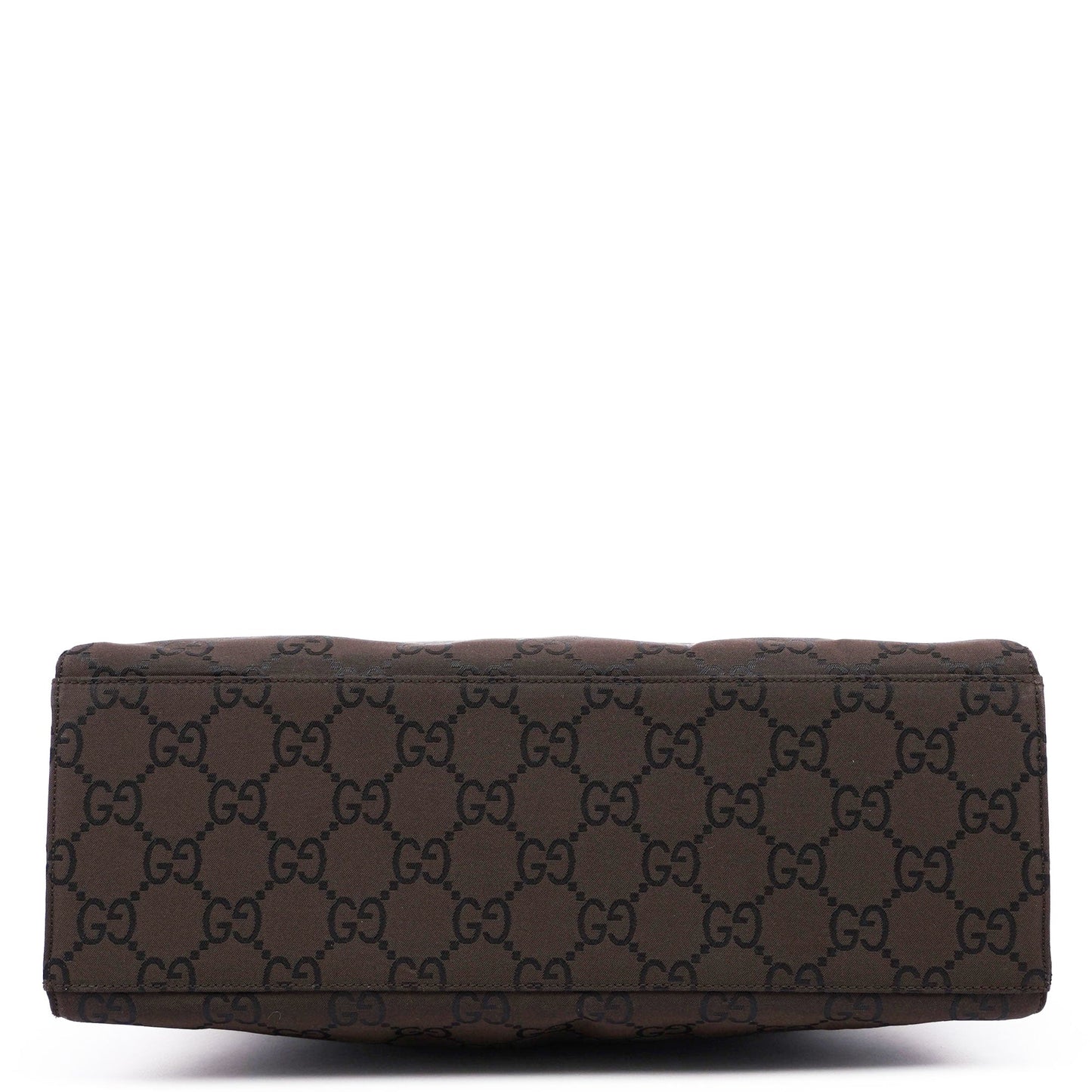 Brown GG Bamboo Tote