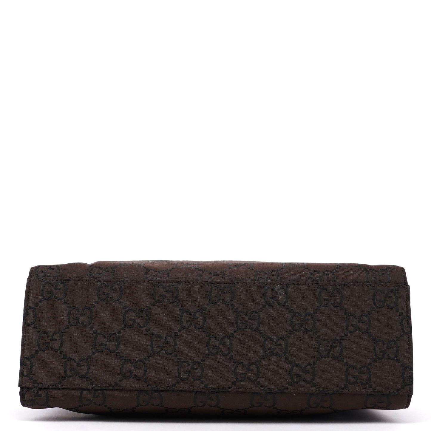 Brown GG Bamboo Tote