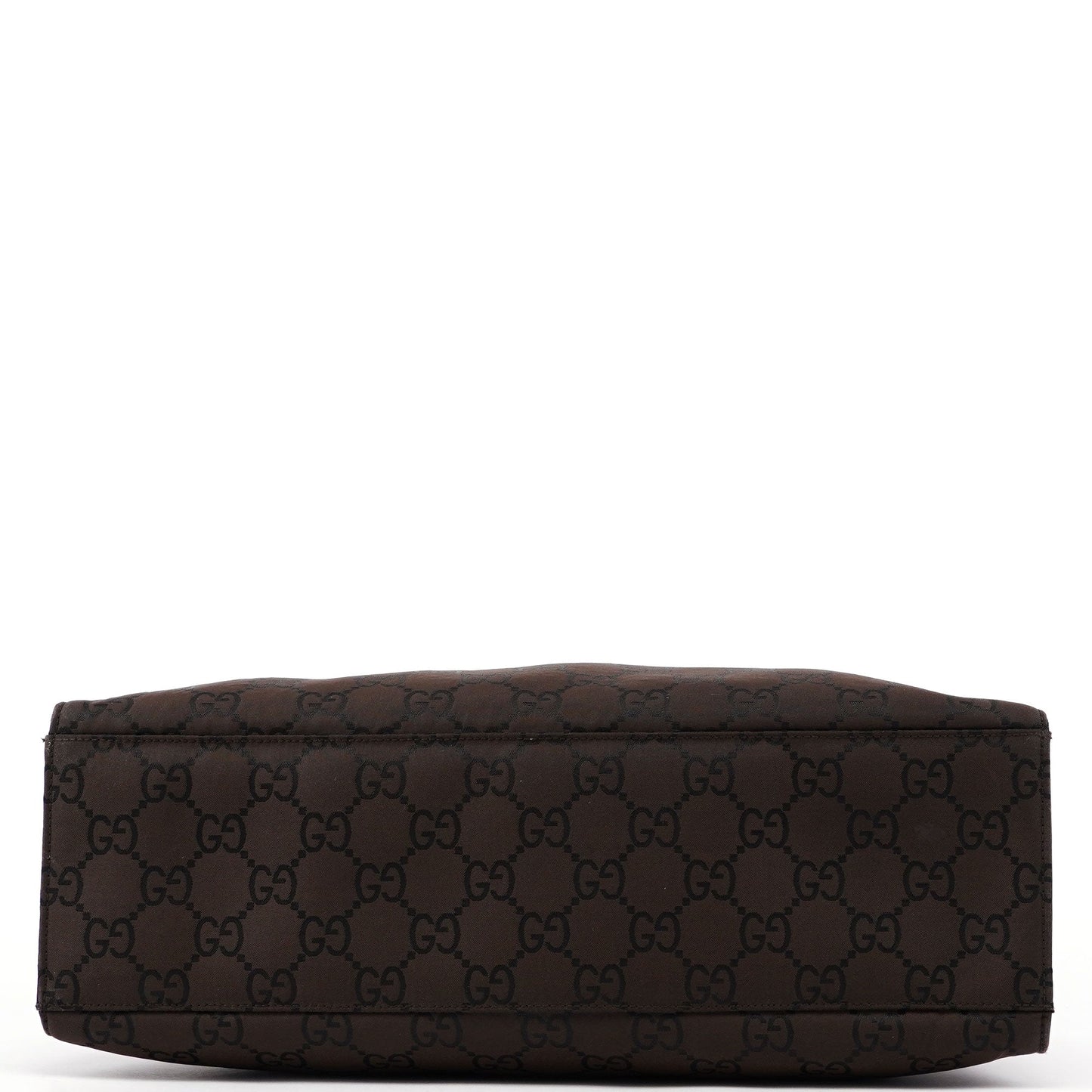 Brown GG Bamboo Tote