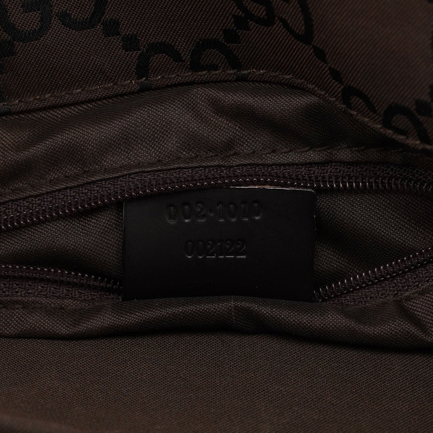 Brown GG Bamboo Tote