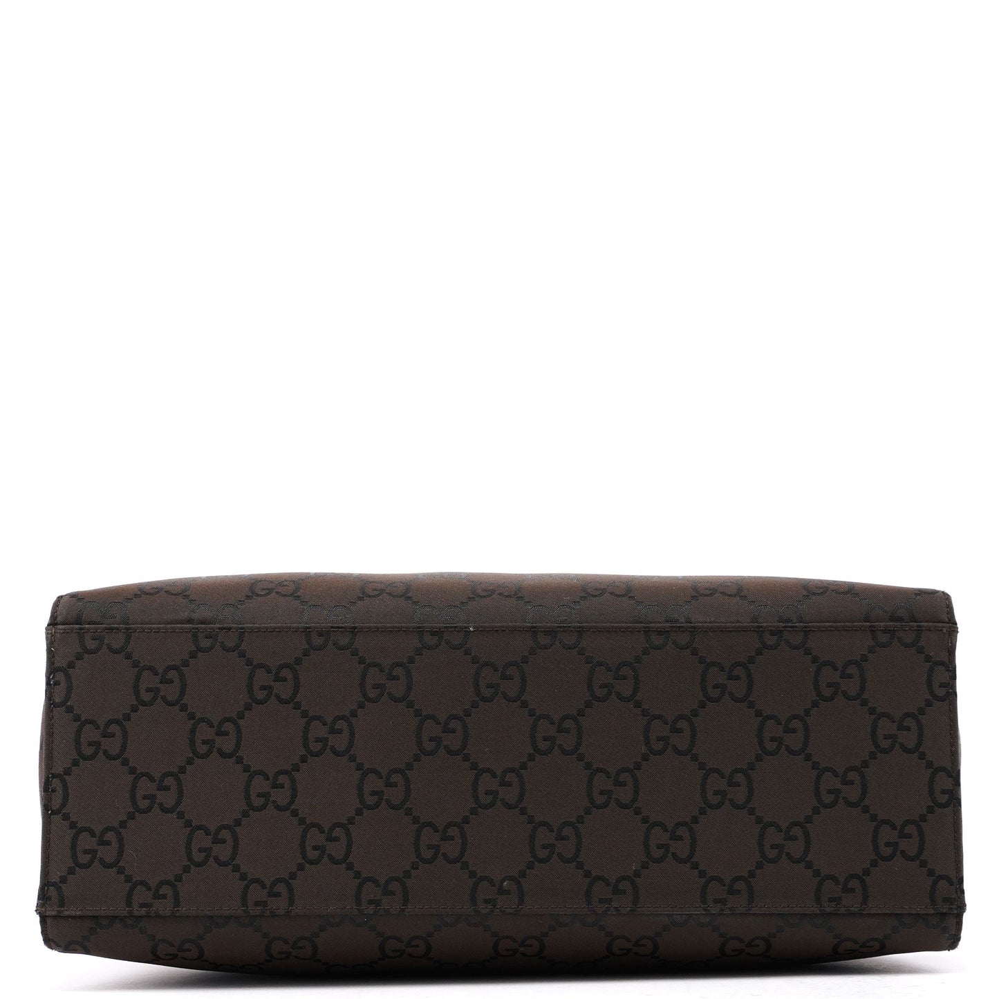 Brown GG Bamboo Tote