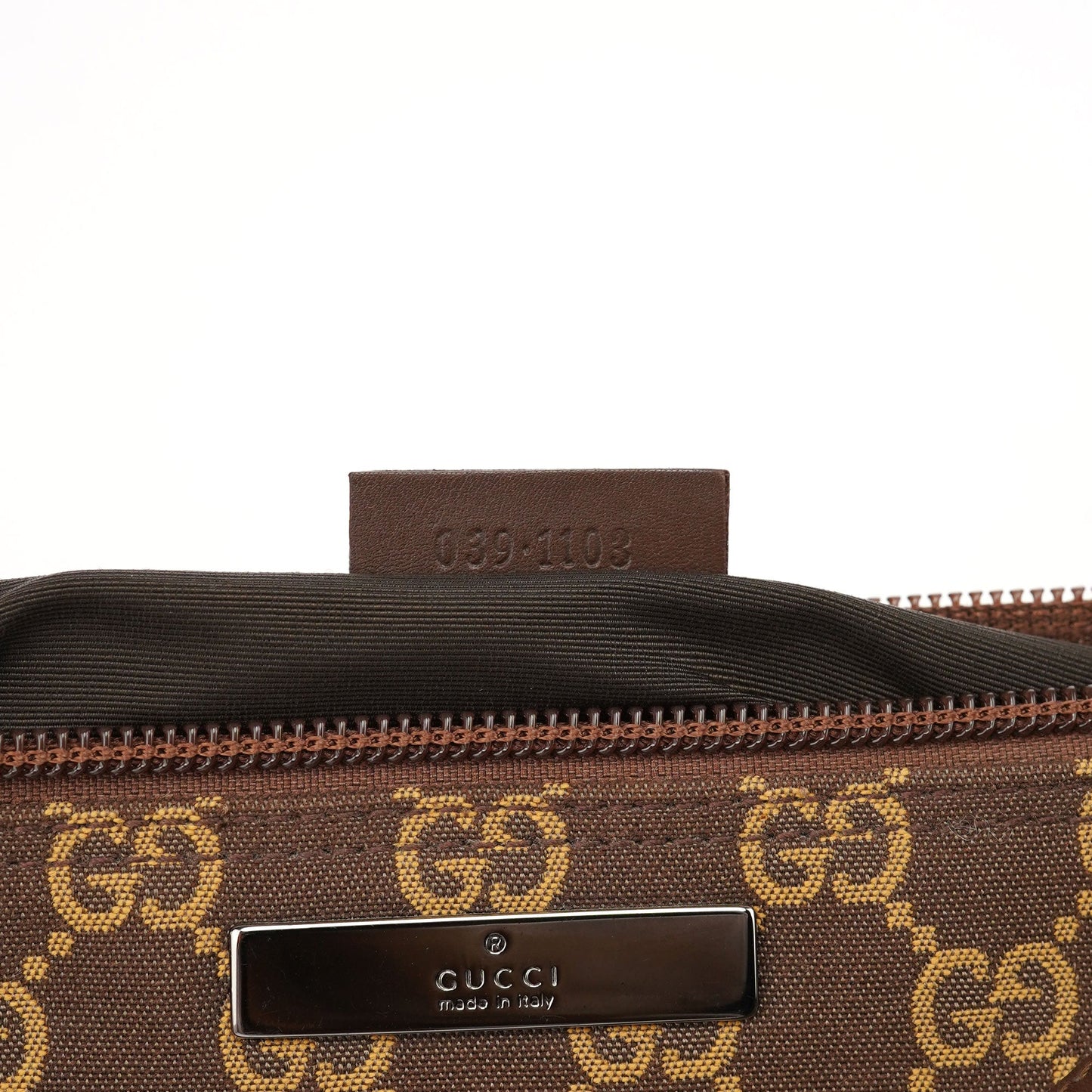 Brown GG Boat Pochette