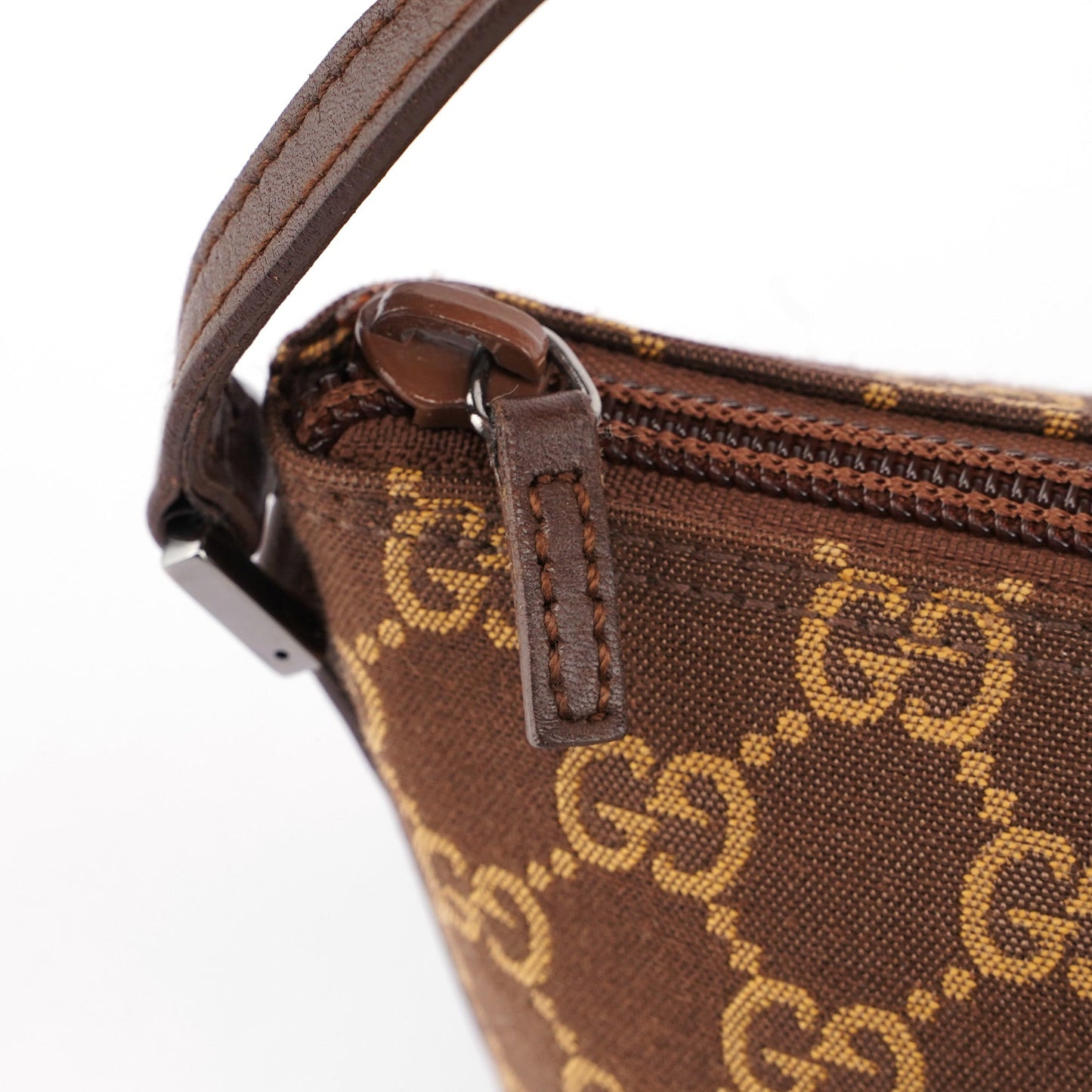 Brown GG Boat Pochette