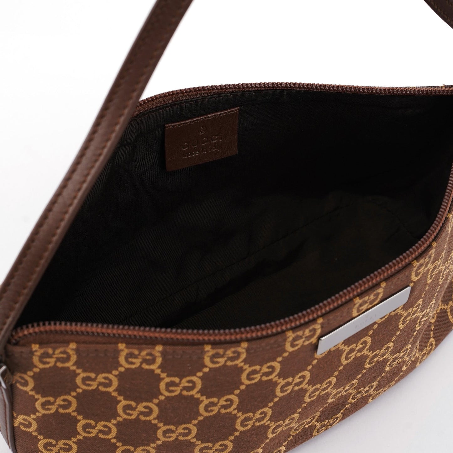 Brown GG Boat Pochette