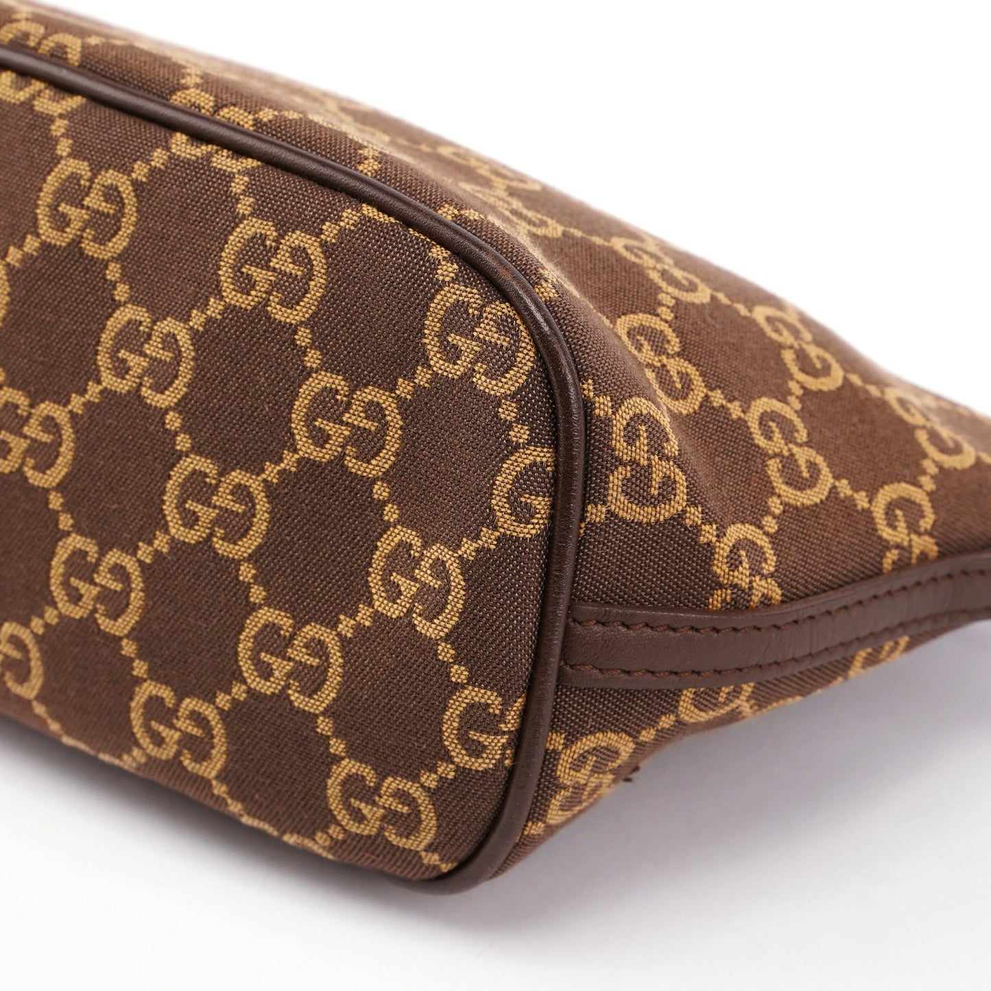 Brown GG Boat Pochette
