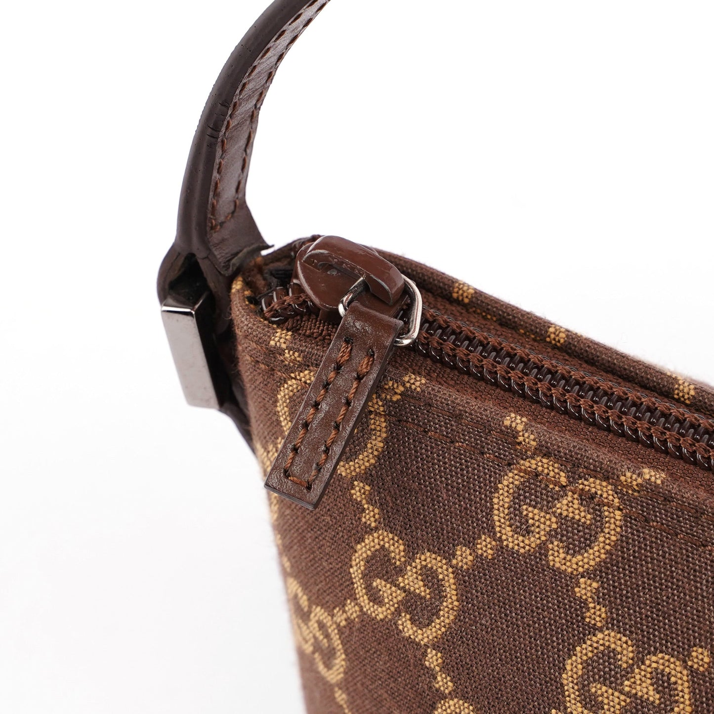 Brown GG Boat Pochette