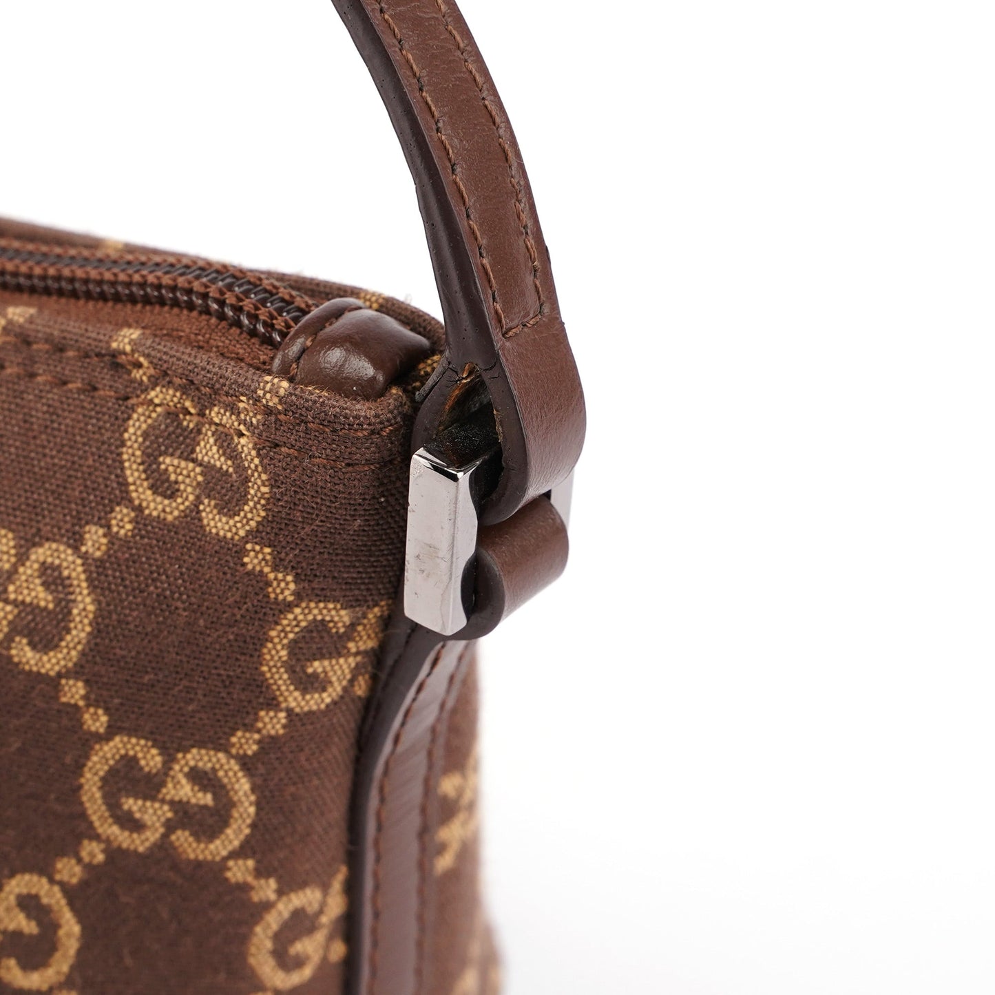 Brown GG Boat Pochette