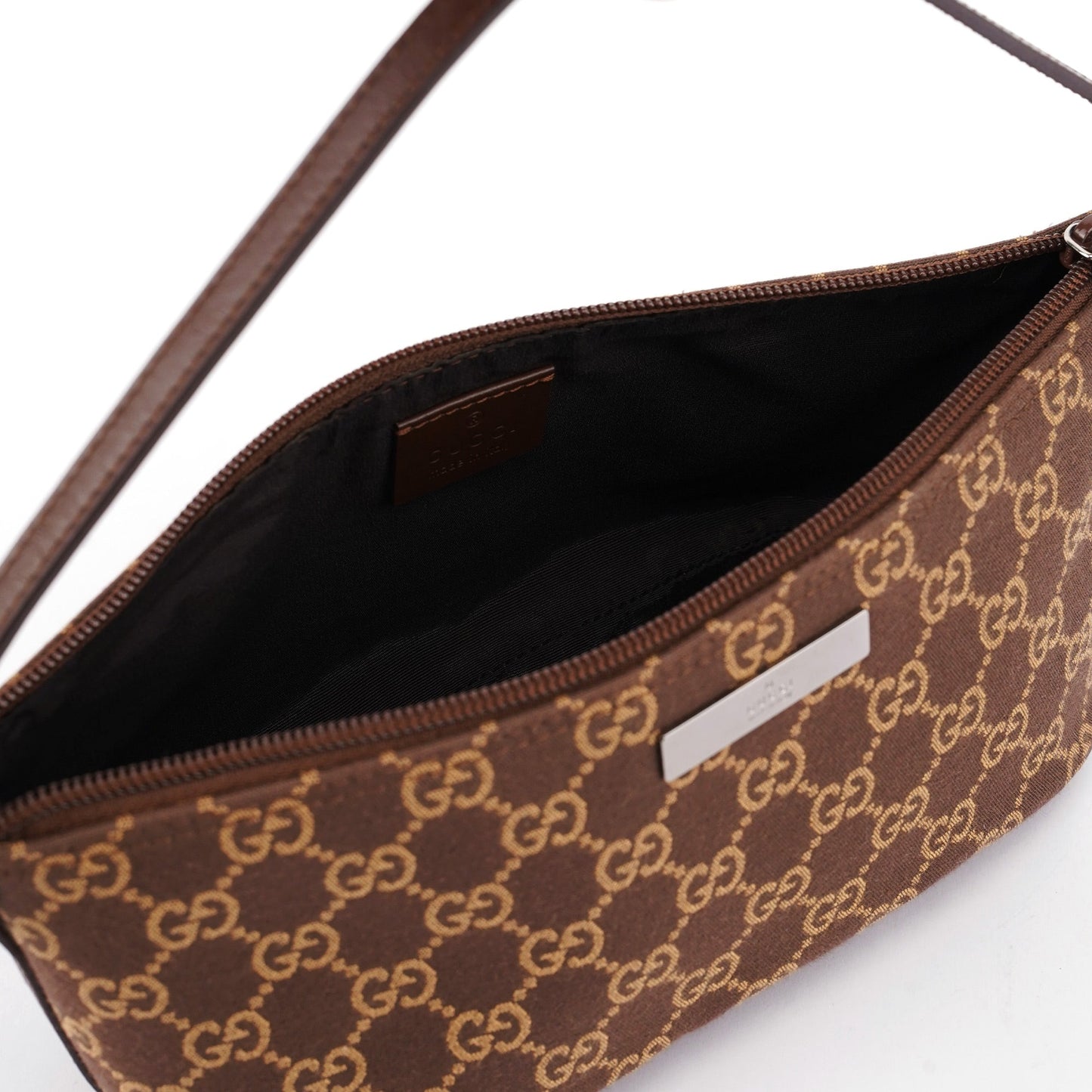 Brown GG Boat Pochette