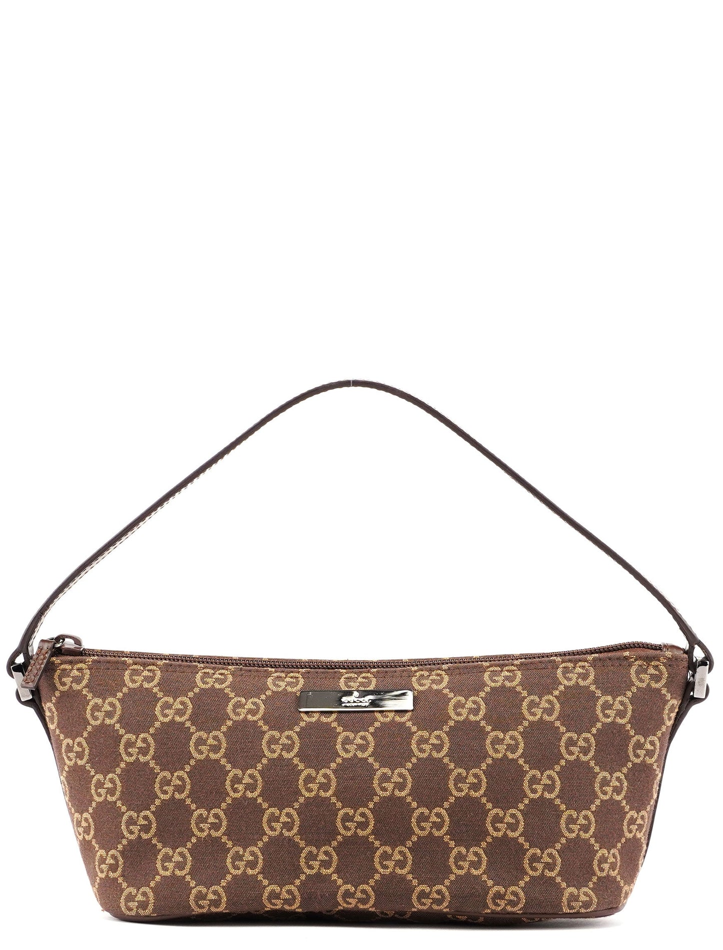 Brown GG Boat Pochette