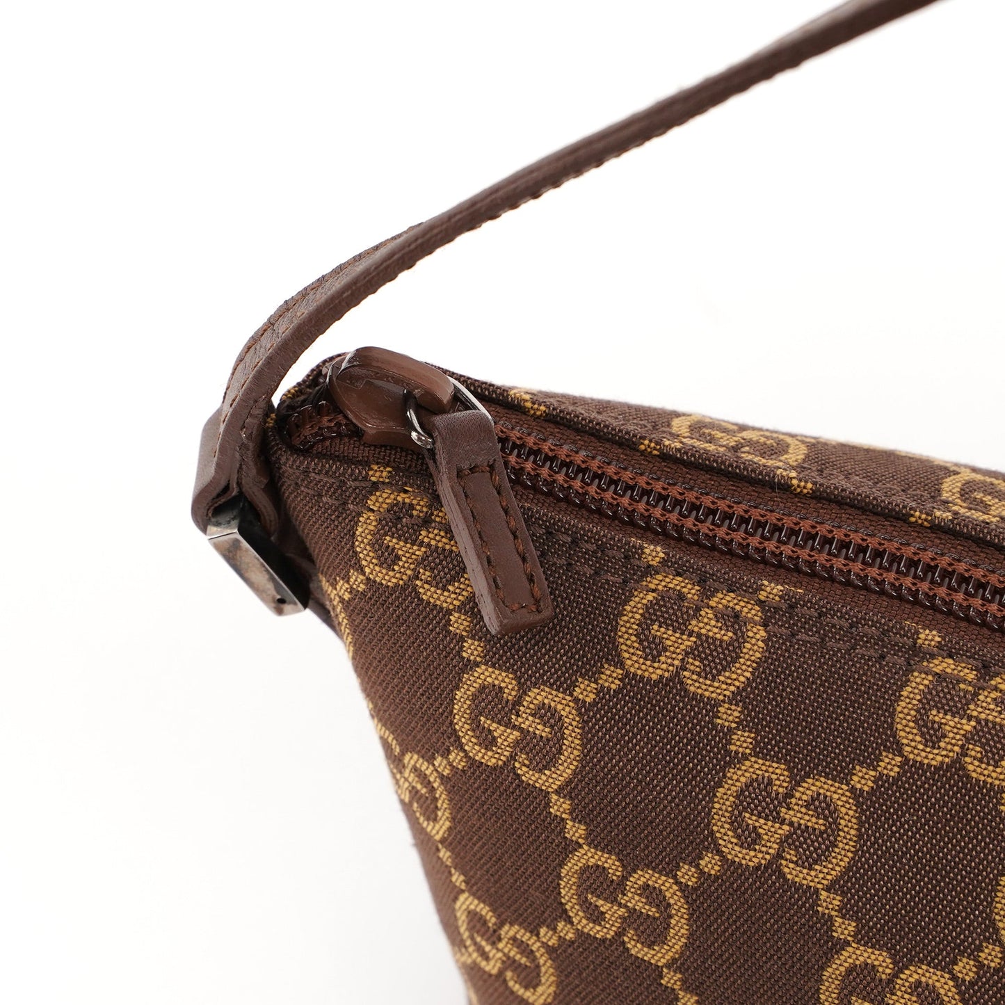Brown GG Boat Pochette