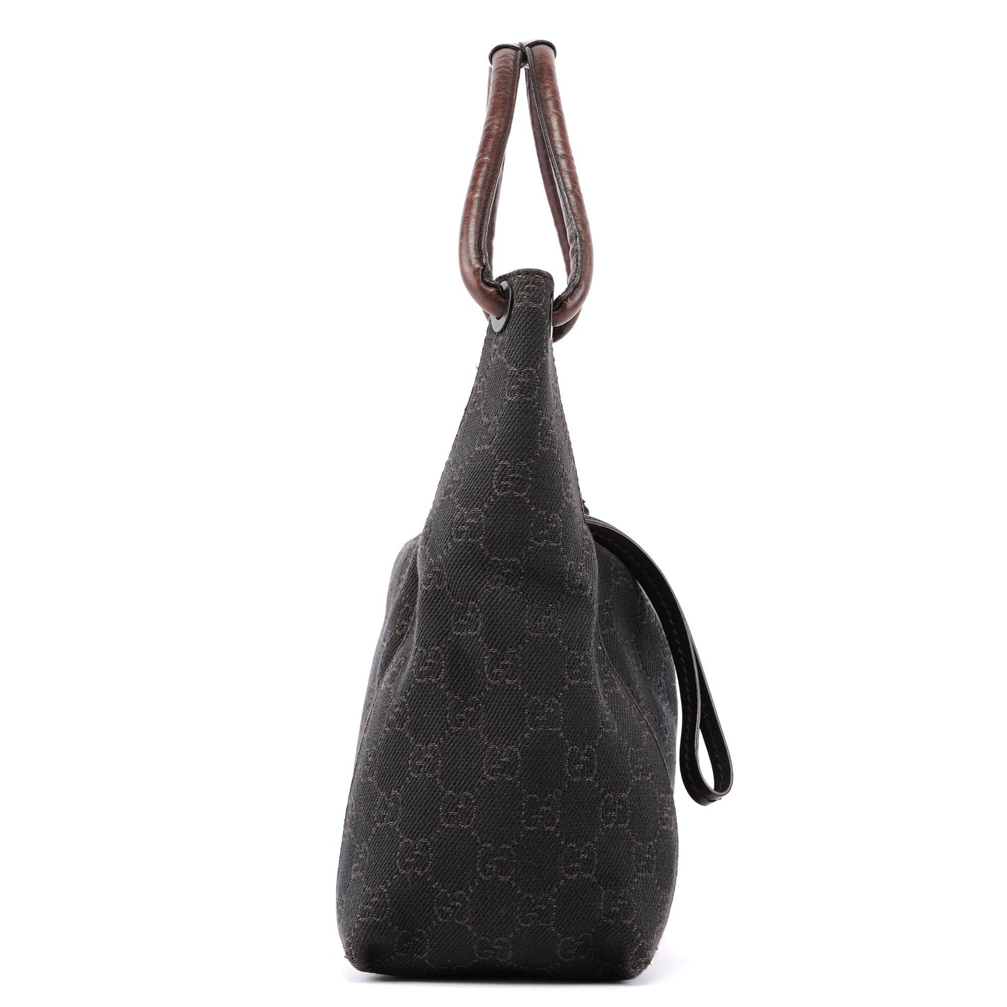 Brown GG Canvas Shoulder Bag