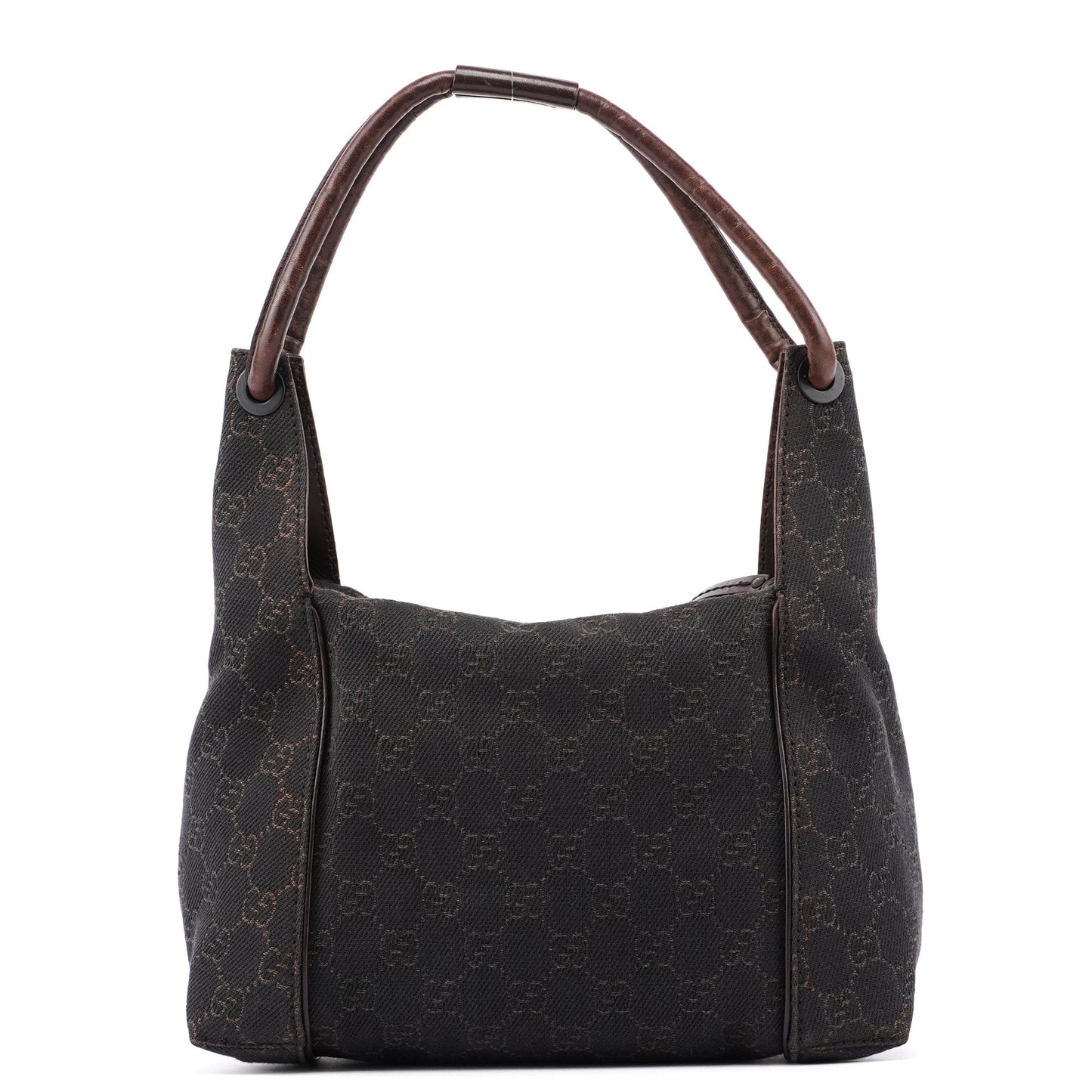 Brown GG Canvas Shoulder Bag