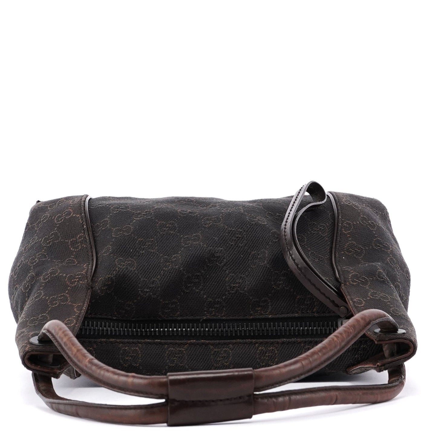 Brown GG Canvas Shoulder Bag
